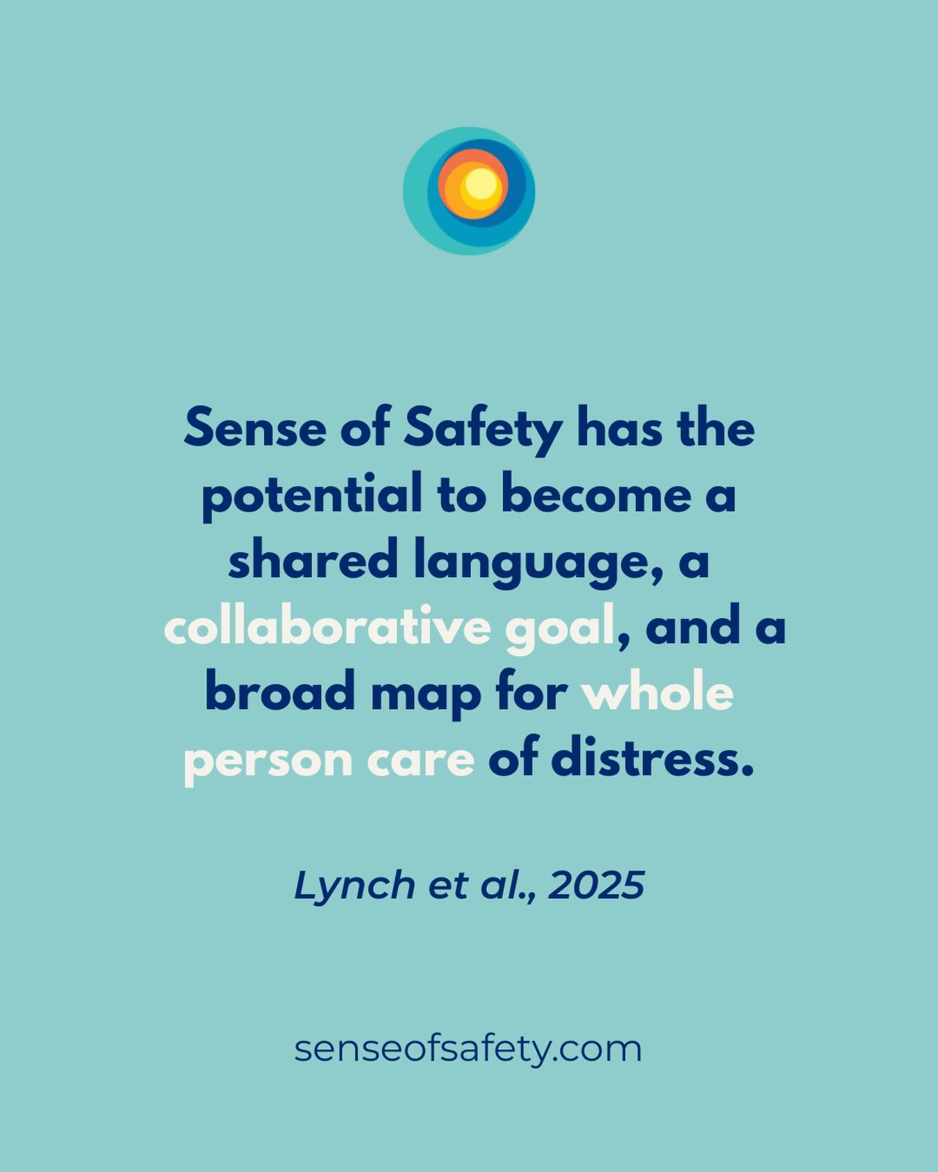 One of the central ideas behind the Sense of Safety framework is that care improves when we share a common language for understanding distress.
When safety becomes the shared goal, it opens space for more compassionate, collaborative and whole-person approaches to care.
Rather than focusing only on symptoms or diagnosis, the framework invites practitioners, families and communities to ask a deeper question ⬇️
What helps a person sense safety?