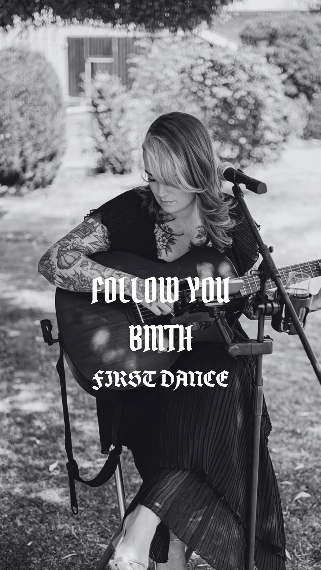 Becky and Andy had the best day filled with love surrounded by their favourite people and it was so gorgeous to spend the majority of the day with them! My final song of the night was their first dance - Follow You by Bring Me The Horizon
I will never tire of singing this song, it’s so beautiful
What was or will be your first dance song choice?