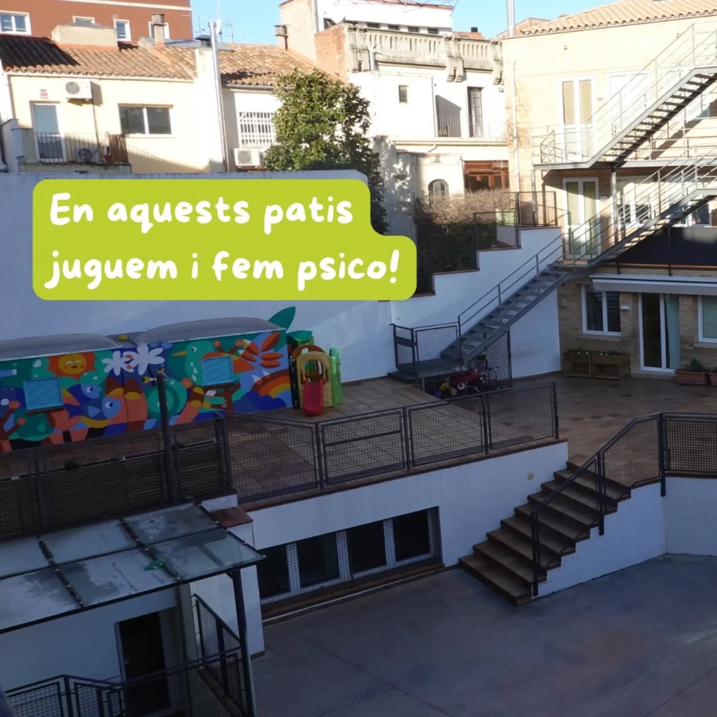 ✨ Aquí és on tot comença…
On juguem, descobrim, fem amics, imaginem i creixem cada dia 💛
Espais pensats per aprendre, crear i sentir-nos com a casa 🫂
I tu… vols que aquest sigui el seu lloc el curs vinent?
📣 Avui és l’últim dia per poder fer la preinscripció. Us hi esperem! 😊