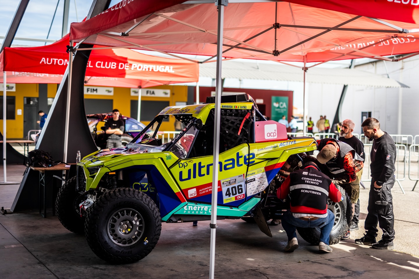 The official technical scrutineering for @rallyraidpt is complete ✅
The cars are ready for tomorrow’s first stage, out of five.
#JBRacing #JBFactory #FIA #W2RC #SSV
