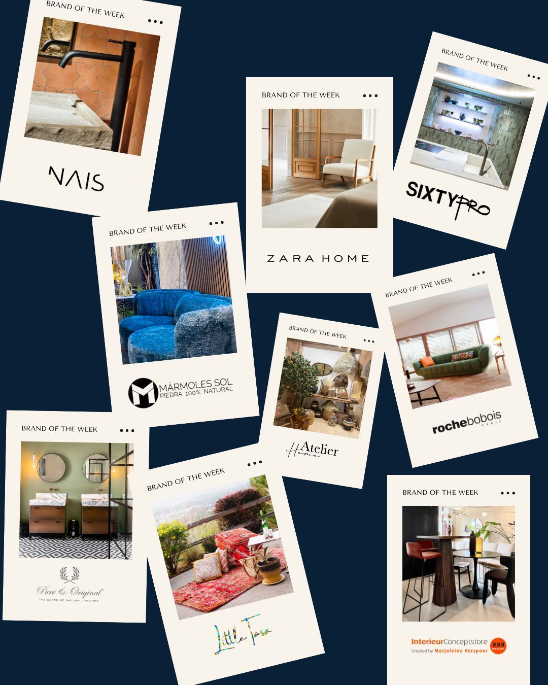 9 Weeks of Inspiring Brands! 🌟✨
For the past 9 Mondays, we've been celebrating exceptional companies in the interior business as our "Brand of the Week." From stunning local gems to remarkable Dutch enterprises, we've highlighted the beauty and creativity that exists within the industry. As we wrap up this incredible journey, remember to keep seeking inspiration in every corner of the world. Let these brands serve as a reminder that beauty can be found in the smallest details. Thank you for joining me on this journey! 🏠💫
#BrandOfTheWeek #InteriorInspiration #SupportLocal #InteriorDesign #CreativeEnterprises #DesignDiscoveries #InteriorBusiness #HomeDecorInspiration #InteriorDesign #ValenciaInteriors #ArtisanCraftsmanship #InteriorDesignGoals #CreativeProcess #designjourney