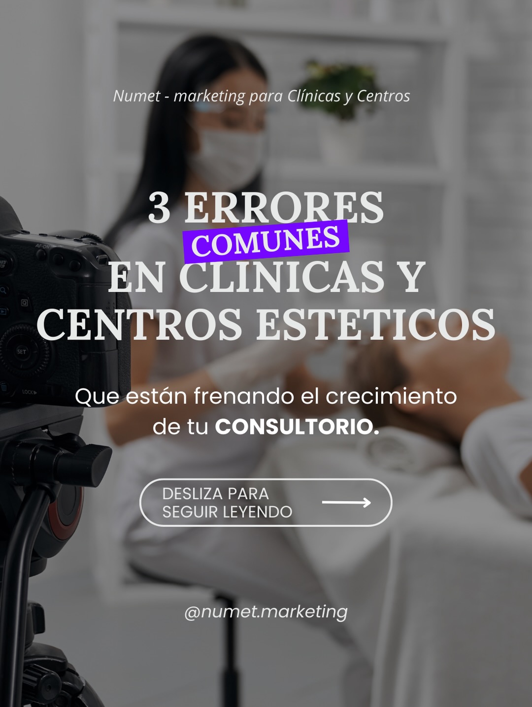 Muchos consultorios están en redes…
pero no están creciendo. 📉
No es por falta de esfuerzo.
Es por errores que se repiten todos los días.
Publicar sin constancia.
Enfocarse solo en vender.
Responder tarde a los mensajes.
Son detalles, pero hacen una gran diferencia.
Porque en salud y estética, no alcanza con estar presente.
Hay que comunicar con intención, generar confianza y tener una estrategia clara. 🧠
Corregir estos puntos puede cambiar por completo cómo llegan los pacientes a tu consultorio.