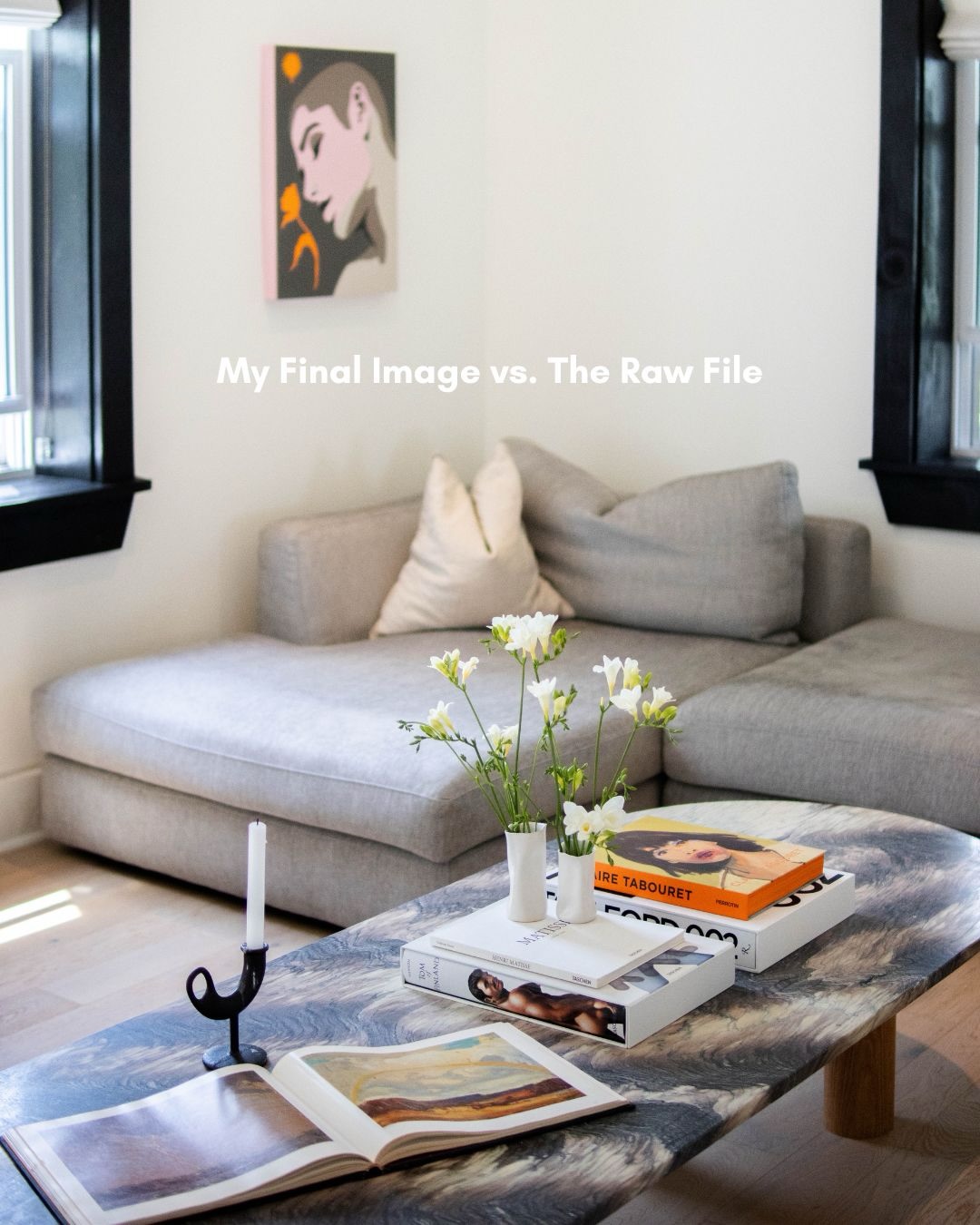 I never deliver raw images to clients because editing is an essential part of the photography process. It’s what takes a photo from the initial vision to the final execution. Trusting the process is important.
Many of these images I shot using bracketed exposures to properly capture the light in the space. Because of that, the raw files can actually look a little rough or flat at first until the images have been blended, but that’s completely intentional and part of creating a clean, balanced final image.
The editing process is where everything really comes together. ✨
Before and After Photography | Editing Tips | HDR | Interior Photography
#photoedits #beforeandafterphoto #photography