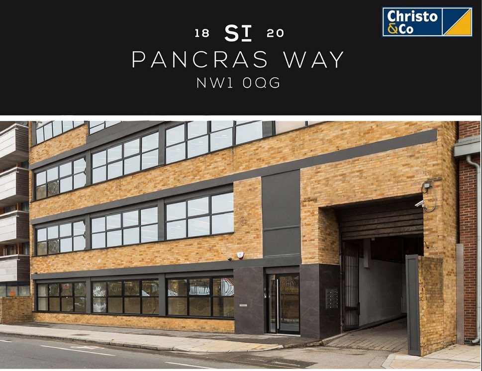 18-20 St Pancras Way NW1 0QG
Christo & Co are instructed to market the offices in St Pancras Way overlooking the Grand Union Canal.
Modern Ground and First Floor Offices
4,350sqft
Client will consider letting individual floors
New Lease(s)
Phone: 020 7482 1203
All enquires: paul.stone@christo.co.uk
