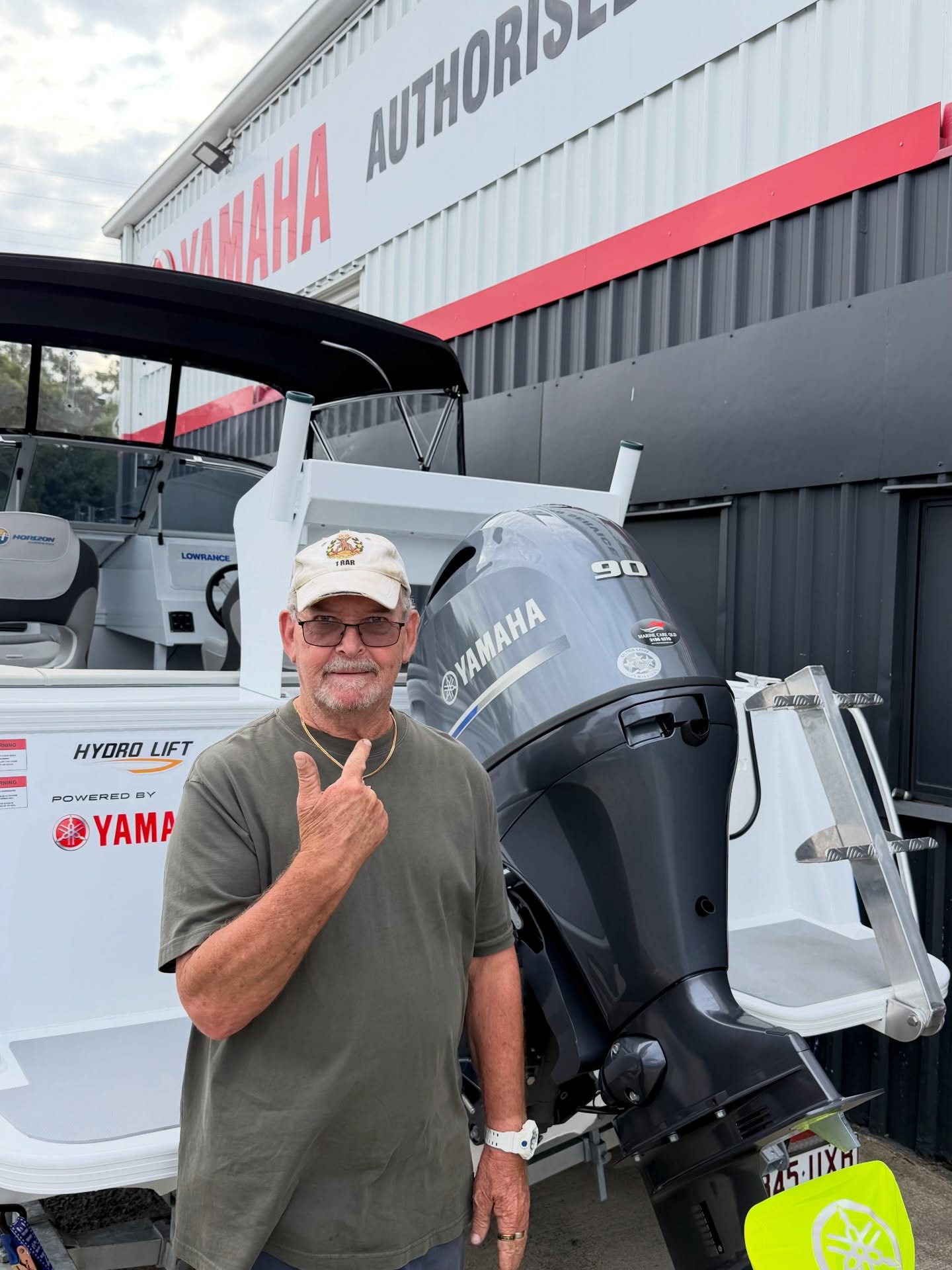 Congratulations Kevin on your new Horizon SunRunner Cuddy Cabin. Fantastic treat to yourself after wanting a new boat for 40years.
Fully decked out with top gear -
⚓️ Yamaha 90hp
⚓️ Hydrive Hydraulic Steering
⚓️ Dunbier Trailer
⚓️ L&R Boat Latch
⚓️ Lowrance HDS 12
⚓️ Savwinch Power Anchor
⚓️ GME VHF
Looking forward to the fishing pics.
Call 3186 5270 to get into your new boat.
#marinecareqld #gme #dunbiertrailers #yamahaoutboardsaustralia #savwinch