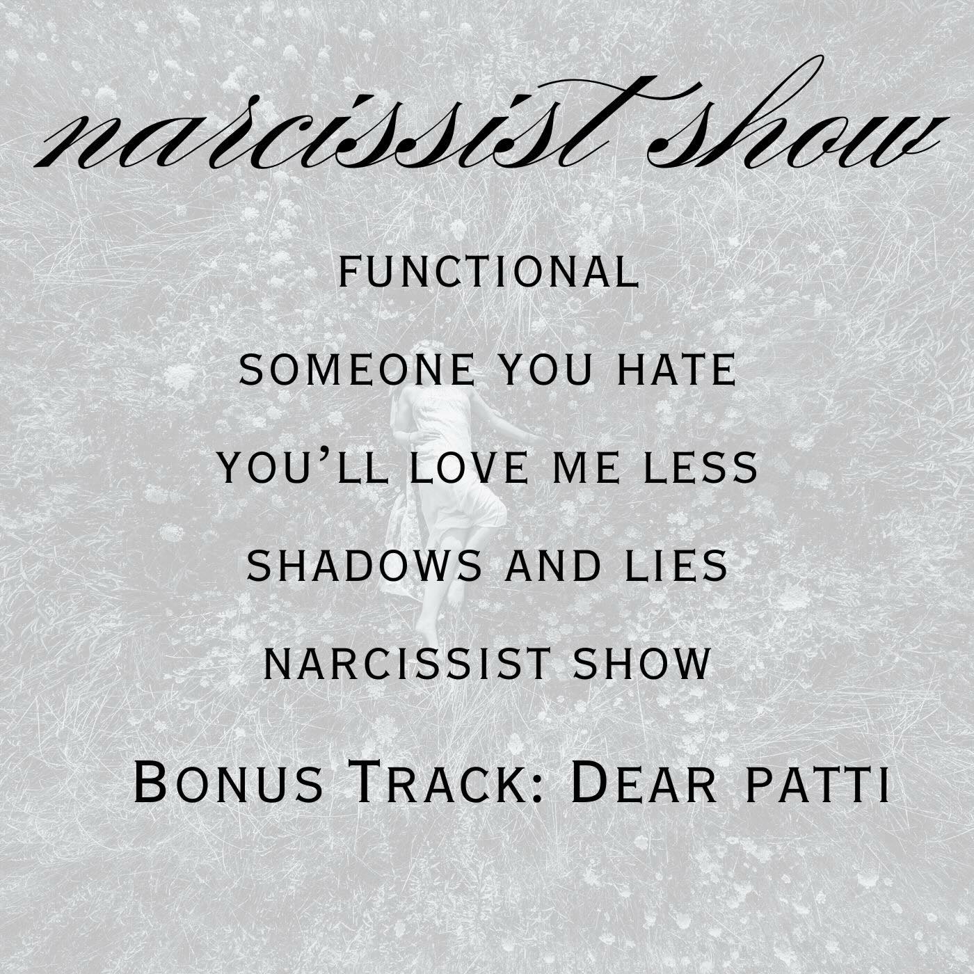 Some projects are music… and some are pieces of my soul.
I’m releasing a deeply personal and incredibly vulnerable EP that tells a story I was afraid to say out loud. Every track holds a different part of my truth — from the quiet ache of functional, to the raw honesty of someone you hate, the fear woven into you’ll love me less, and the haunting reality of shadows and lies and narcissist show.
And then there’s the bonus track… Dear Patti.
A song that carries grief, love, and the weight of domestic violence — written for someone I love so dearly who is now in heaven. It’s not just emotional… it’s a piece of my heart I’ll never get back.
This EP isn’t just meant to be heard — it’s meant to be felt.
If you’ve ever loved, lost, questioned your worth, or fought through something you didn’t deserve… this one is for you.
Please be gentle with me when you listen. 🤍 I love you all, and it will be in your ears March 26.
Get a sneak peek here: https://jaycee2.hearnow.com/narcissist-show
xoxo JayCee