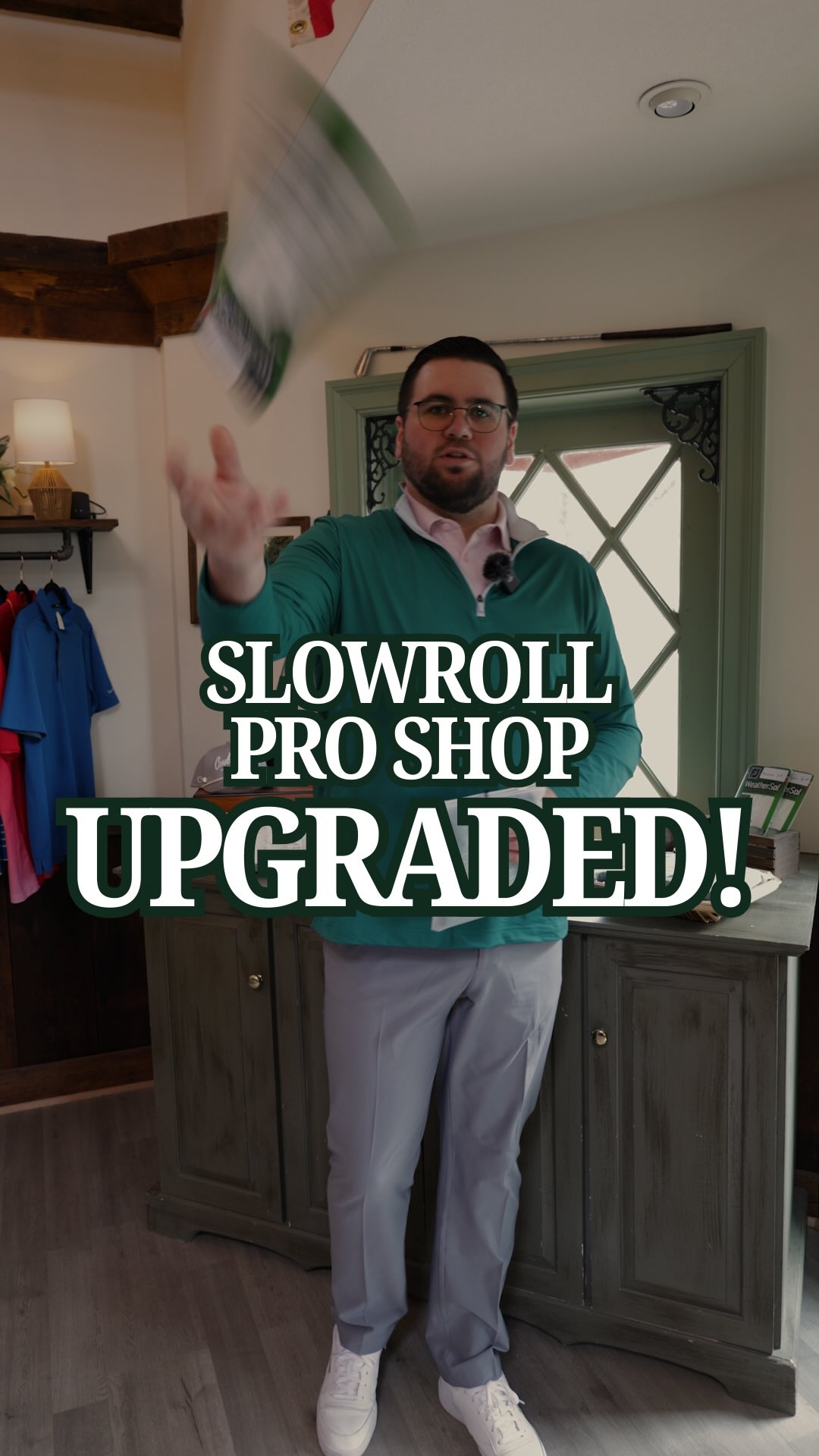 The Slowroll Pro Shop is looking VERY different…
Slowroll merch, ladies clothing, and new local brands is just the start.
#SlowrollGolf #SkippackVillage