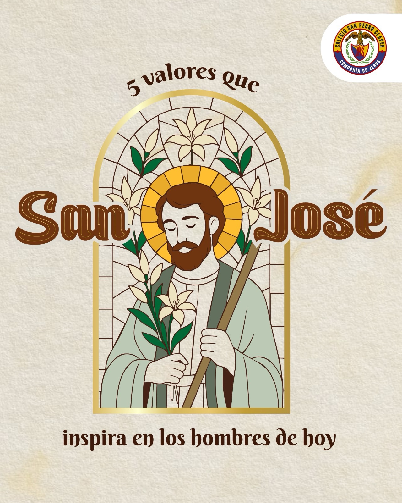 En la figura de San José encontramos un ejemplo de hombre que inspira por su sencillez, responsabilidad y profundo amor por su familia.
Hoy queremos reconocer a todos los hombres de nuestra comunidad claveriana —padres, docentes, colaboradores, estudiantes y egresados— que con su ejemplo construyen una sociedad basada en el respeto, el servicio y la solidaridad.
Que este día sea también una invitación a seguir formando hombres conscientes, comprometidos y al servicio de los demás.
✨ Feliz día de San José y día del Hombre.
💬 ¿Qué valor crees que define a un verdadero hombre?