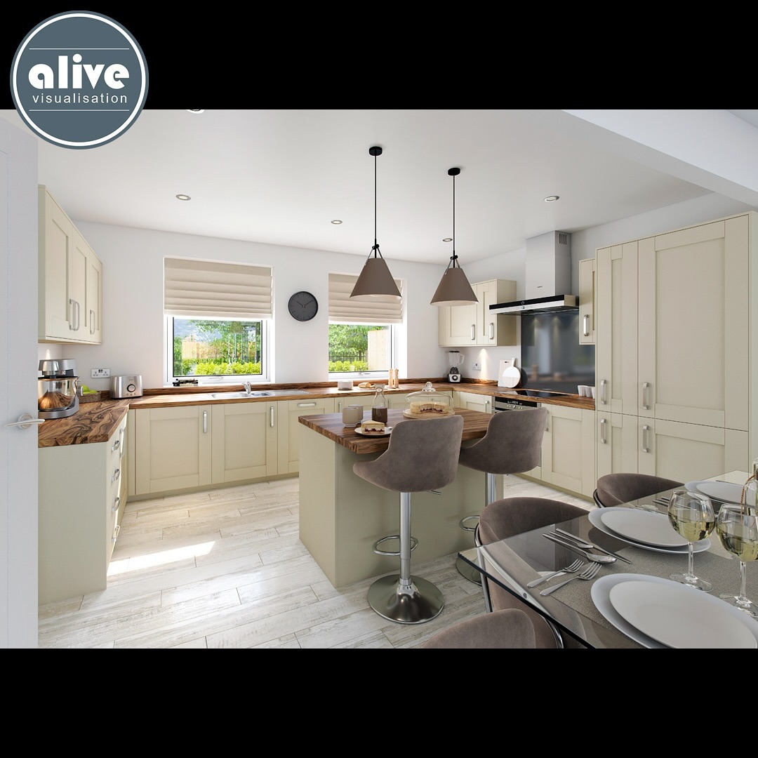 Kitchen CGI. Following on further with our case study CGI marketing package, the Kitchen CGI. A staple for any proposed development, one of my favourite images to create and equally enjoyed this one.
.
.
We are ALIVE VISUALISATION 3D Architectural CGI Studio - Servicing the North West, North Wales & Anglesey with high quality CGIs - www.AliveVisualisation.co.uk
.
.
#CGI #CGIs #3drenders #propertydevelopment #propertymarketing #3dvisualisation #alivevisualisation #propertydeveloper #propertybrochure #architecturalvisualisation #architecturalcgi #architect #architects #propertyforsale #Cheshire #property #architects #newhomes #Chester #planningpermission #StHelens #propertyforsale #Liverpool #NorthWales #NorthWest #IsleOfAnglesey #alivevisualisation
www.AliveVisualisation.co.uk