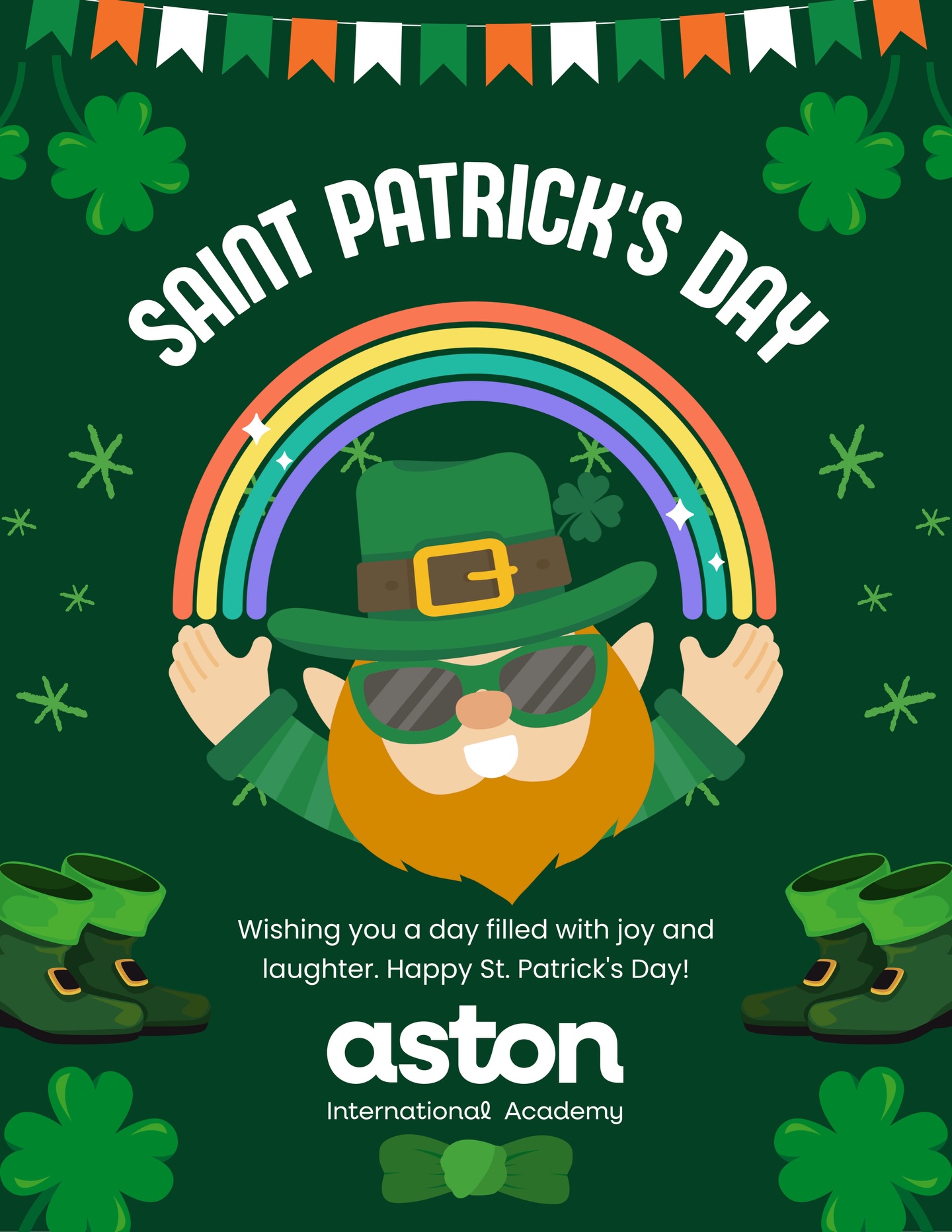 Today our students celebrated St. Patrick’s Day in the best way possible experiencing the culture beyond the classroom! 🍀
We started with some fun tennis matches and then headed to an authentic Irish pub to dive into the true spirit of the day. St. Patrick’s Day is a traditional Irish celebration full of music, green outfits, and lots of joy celebrated all around the world! 🇮🇪✨
Come to Aston and live experiences like this while improving your English!