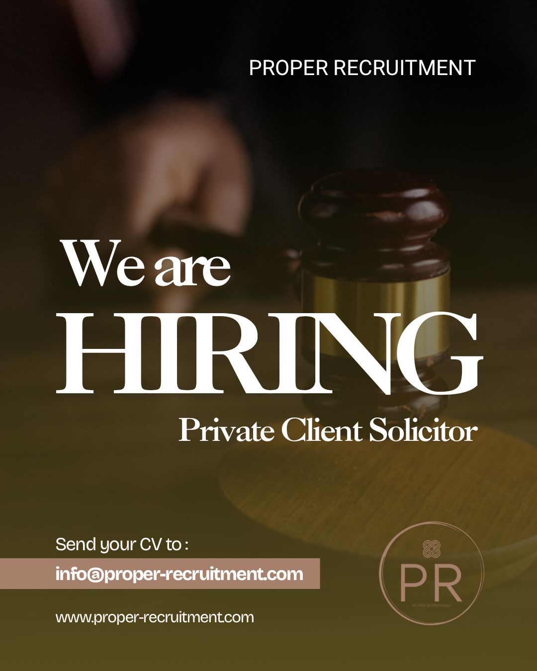 🚨 NEW OPPORTUNITY‼️
Sunshine hits different, doesn’t it? ☀️
Better mood. Clearer mindset. Bigger decisions… like what’s next for your career 👀
Proper Recruitment are working with a Legal 500 ranked firm in Central London, known for their expertise and high-quality work in Private Client matters. They are now looking for an experienced Private Client Solicitor specialising in Contentious Trusts & Probate to join their highly regarded team 🤩
Industry: Legal ⚖️
Role: Private Client Solicitor 👩💼
Location: Central London 📍
Salary: Circa £80,000 💰
Experience: 6+ Years PQE specialising in Contentious Probate 💼
Benefits: Hybrid work
Tenure: Full-Time | Monday – Friday 🗓️
If you’re technically strong, have managerial experience and ready to work on high-quality contentious matters within a leading firm, this could be your Proper next move 💫
📩 Drop us a message to find out more!
🌐 www.proper-recruitment.com
📧 info@proper-recruitment.com
☎️ 0208 057 4047
#PrivateClientSolicitor #LegalJobs #ProperRecruitment #Solicitor #PrivateClient