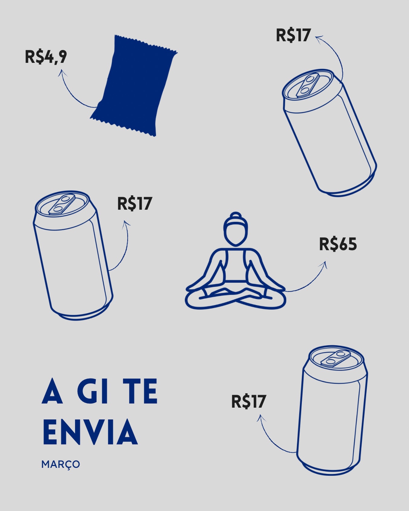 Mais um mês, mais um A Gi te Envia!