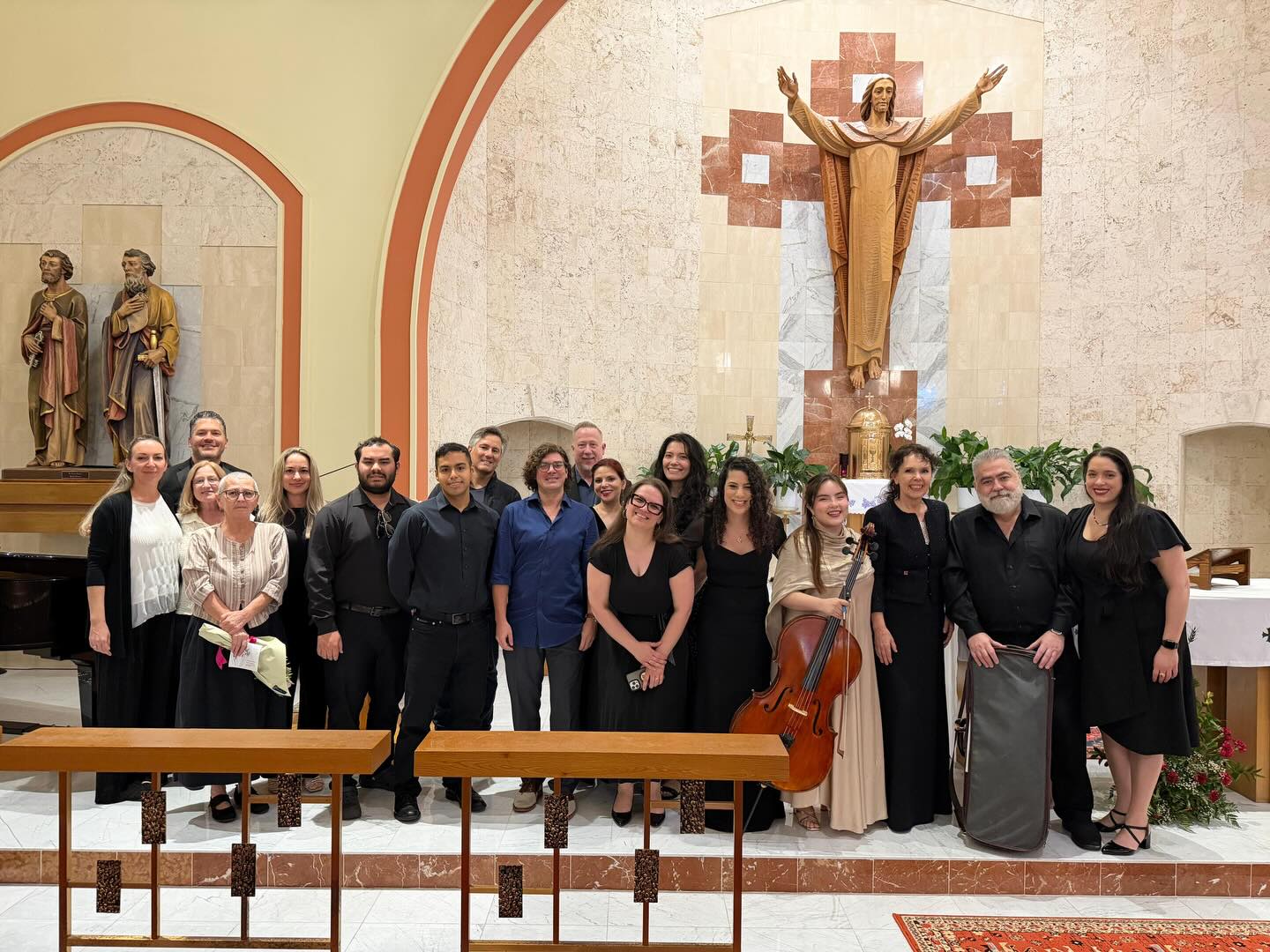 Last Night was a Beautiful Concert that paid tribute to a brilliant mind, an incredible musician and an extraordinary human being. I want to thank my dear friend @maria.zdralea for inviting me to perform in this concert and it was great seeing some of my former classmates, friends and former teachers.
R.I.P. Dr. Zeke🤍
#arvopärt #nwsareunion #payingtribute #classicalmusic #keepgoingstrong