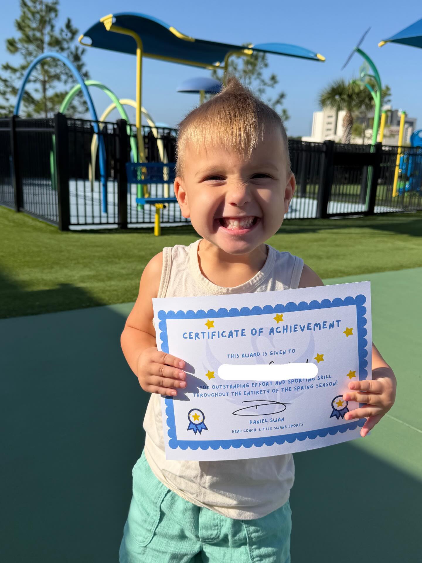 We had the best spring season at @kiddieacademyofwintergarden ⭐️ The little ones have been a pleasure to coach for the last 8 weeks!! We can’t wait for the summer season to kick off on March 27th!! Sign ups are now open for the Fridays 3 and 4s sport club! 🏈⚽️🏐🤾🏻♂️