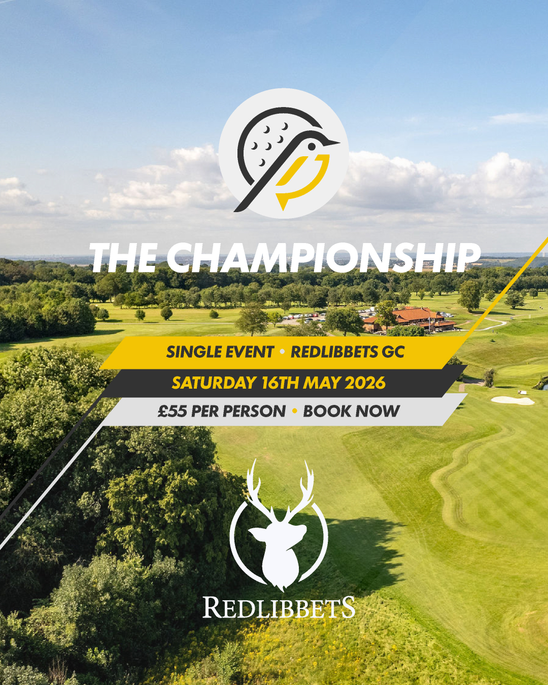 BOOKING NOW LIVE
🏆 The Championship
🗓 Saturday 16th May 2026
⛳ Redlibbets Golf and Country Club
📍 Manor Lane, Ash, Sevenoaks, Kent, TN15 7HT
As always spaces are limited and we always recommend booking the minute you know you're coming.
Link in bio to book on.
#LFGTour #LFGTourTheOpen #LFGTour2026 #GolfSociety #GolfLeague #SocialGolf