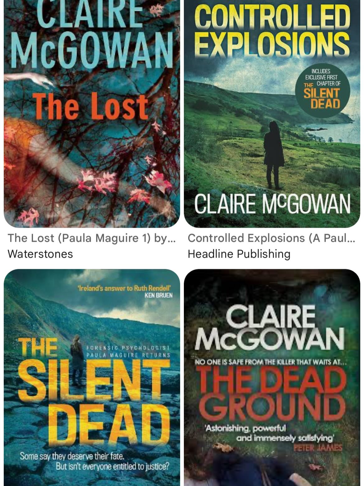 Growing up just miles from the border in Northern Ireland, but catholic, identity could be complex. We usually said we were Irish, but didn’t feel the same as ‘the southerners’. These days I don’t mind being called British, because I am that too. Not English though, ever, unless you want a Belfast stare.
Here’s a few of my Irish-set books - I’m also currently writing one that is set in Donegal. There’s the Paula Maguire series, set in a border town much like the one I grew up in. Then the Heartbreak Club is an uplift romance set in Belfast. And the Vanishing Triangle is a true crime exploration of some dark moments in Ireland’s recent past. #shonalaniamhpadraig #happystpatricksday #irishauthors