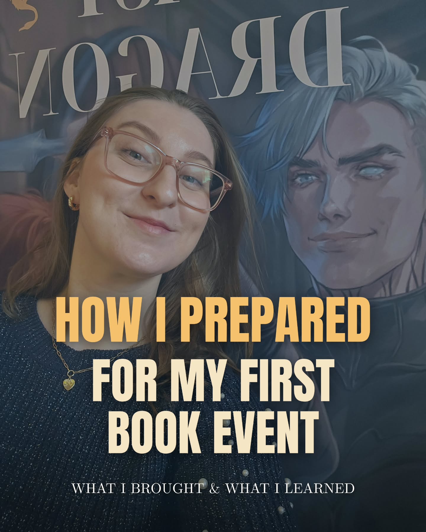 Here comes a MASSIVE post you authors out there who have an upcoming event and need all the advice! This is a no gate-keeping account after all 🔥
I have learned so much from this event and I feel like I was well prepared for it too. I've gathered information, looked at other set ups, and testing everything before deciding. I've missed some things at first, but took that with me for next time!
Hope this post is useful for any worried and aspiring authors out there 💙
What is YOUR best tip for authors prepping for their first event? Share them with us! ✨️
#authorlife #lifeofanauthor #indieauthor #authorsofig #romantasy
