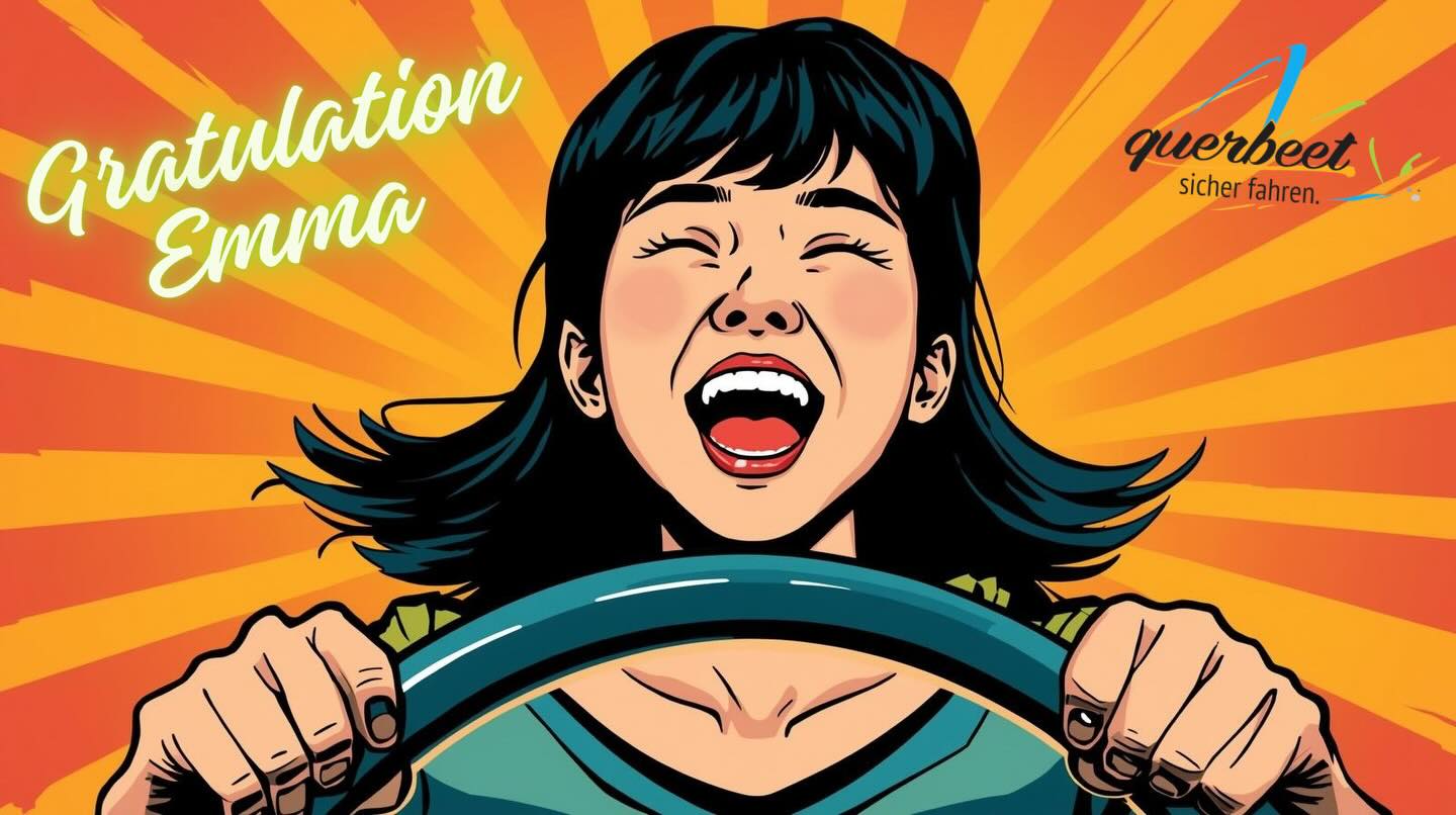 Gratulation @emmakordi zur bestandenen Anhängerprüfung. 🏁👏🏼
Dein Experte war sehr zufrieden mit deiner Vorbereitung und deiner gezeigten Leistung. Top! 🤩
Mir war es eine Freude, dir die wichtigsten Informationen mit auf den Weg zu geben, vielen Dank. 🙏🏼
Nun darfst du alleine fahren und das L entsorgen. 😁
Viel Spass und unfallfreie Fahrt 🚗🍀🏁🥳
#anhänger #fahrschule #cham #top