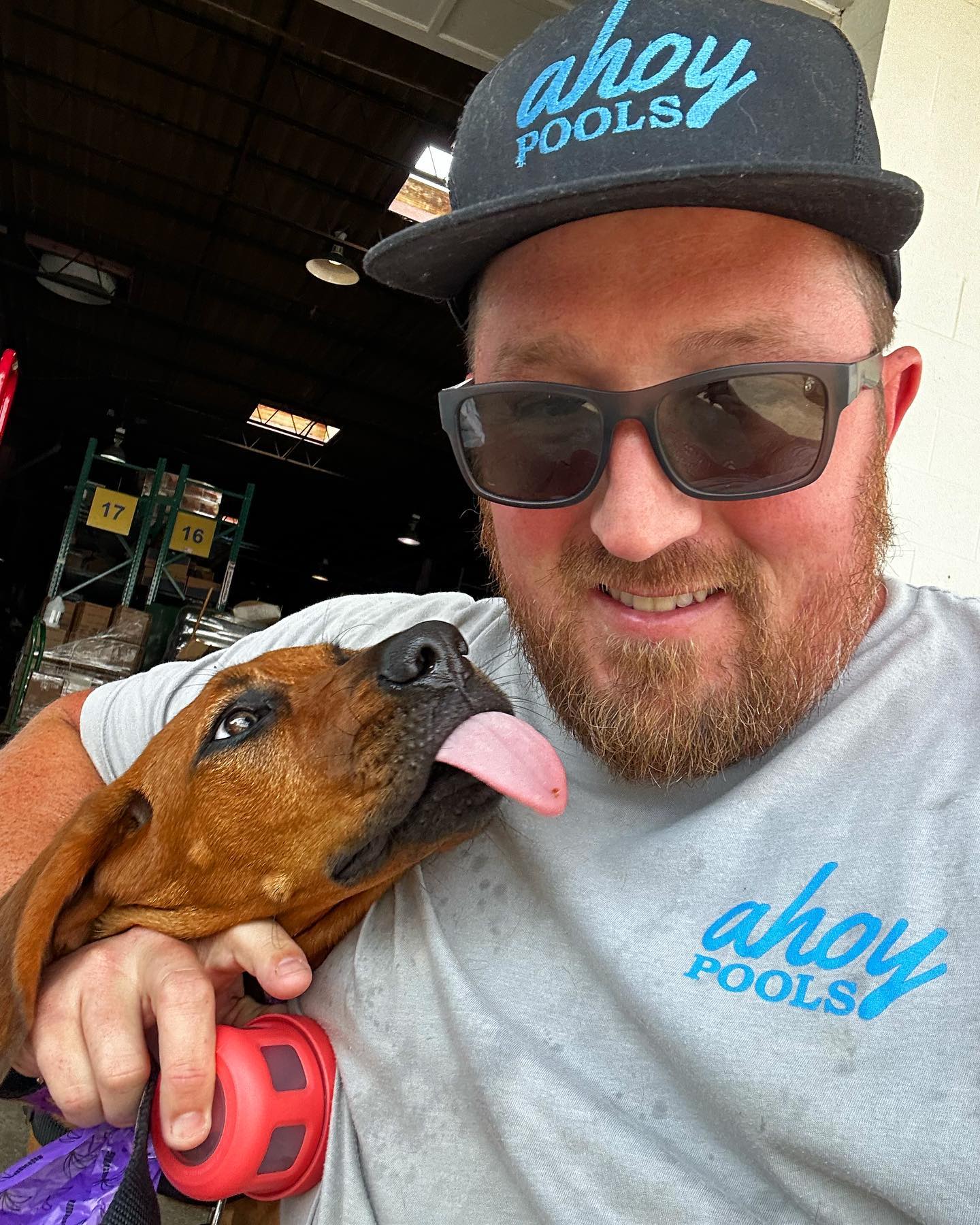 Daddy/Daughter Workday!🐾🦴
Meet the newest crew-member of Ahoy Pools, Miss “Squeaks”
she’s a Redbone Coonhound who loves hunting down treasure🏴☠️💎 especially pool supplies from the warehouse!
_______________________________
@pool.corporation #scpdistributors #poolguy #poolpup #poolpuppy ##poolboy #poolgirl #hayward #fluidra #pentair #jandy #redbone #coonhound #redbonecoonhound
