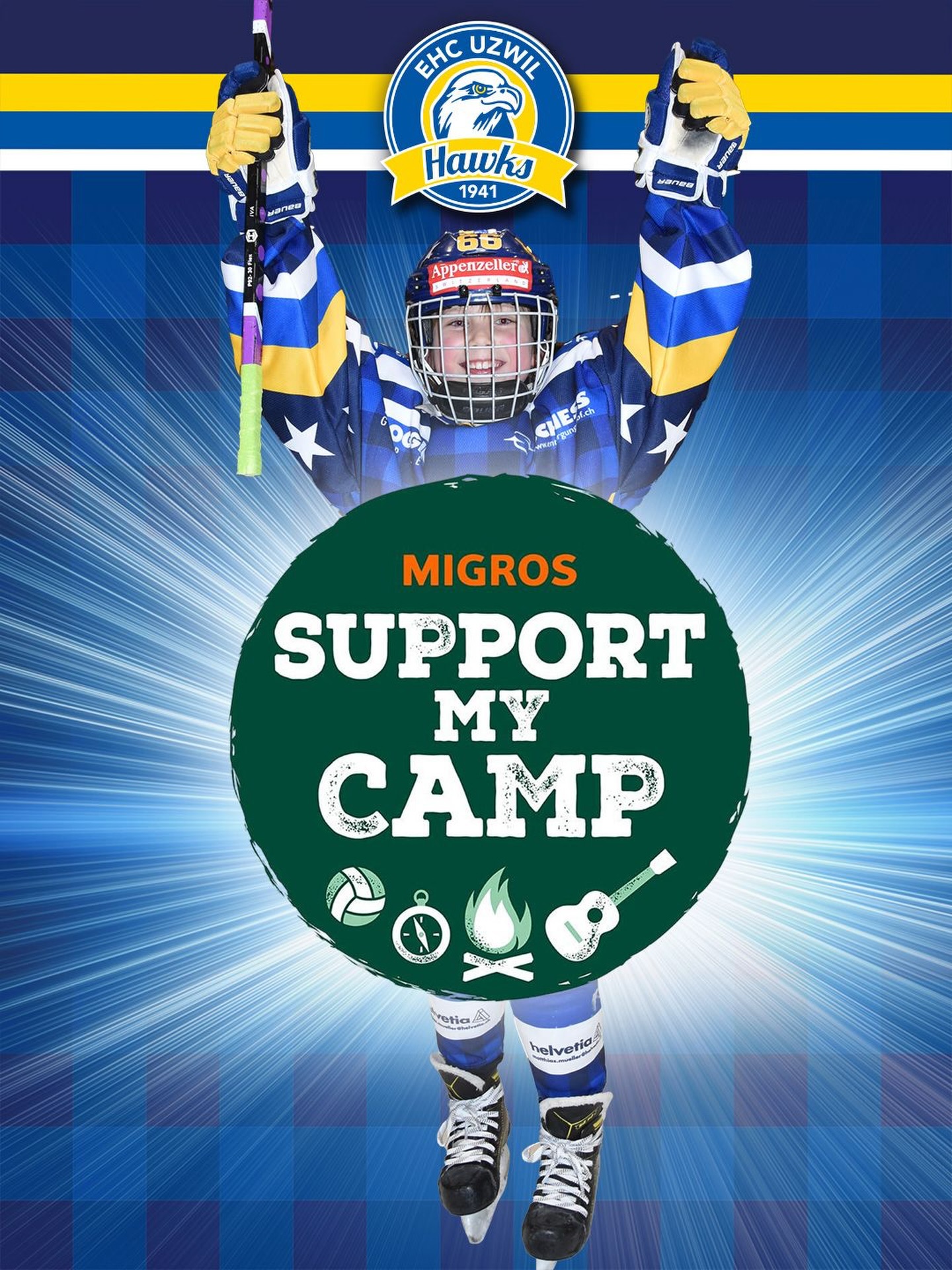 Die Migros-Aktion «Support my Camp» läuft noch bis zum 22. April 2026! Vielen Dank für eure Unterstützung und fürs fleissige Zuteilen der Vereinsbons🫶
#ehcuzwil #ehcuzwilhawks #younghawks #supportmycamp #danke