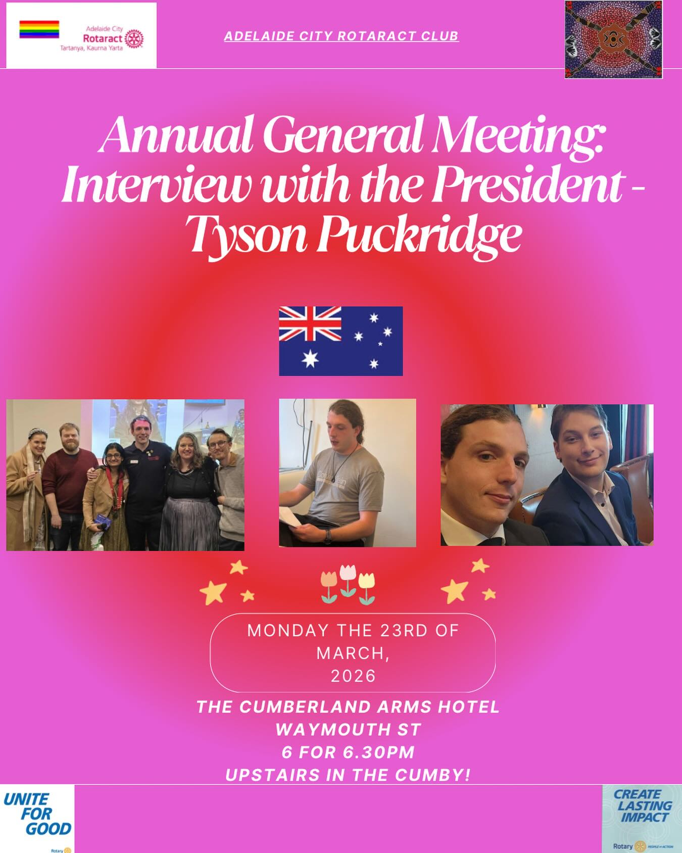 Hey everyone, we are having our Annual General Meeting for this year on March 23rd (Monday) at 6:30 pm at The Cumby upstairs. This is one of our most important and exciting meeting as we elect members for the upcoming board 2026-2027. Hope to see you all there!!! :)