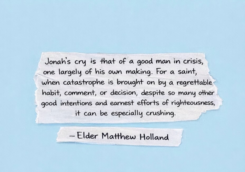 This talk from last Conference had a big impact on me. Love restudying the talks and looking forward to Conference at the end of this month!