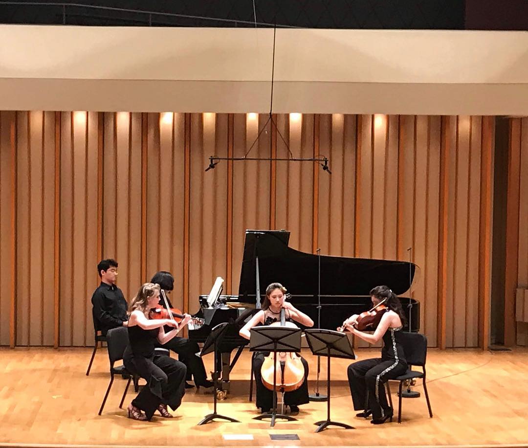 Had so much fun playing with pianist Eliso Virsaladze last night!