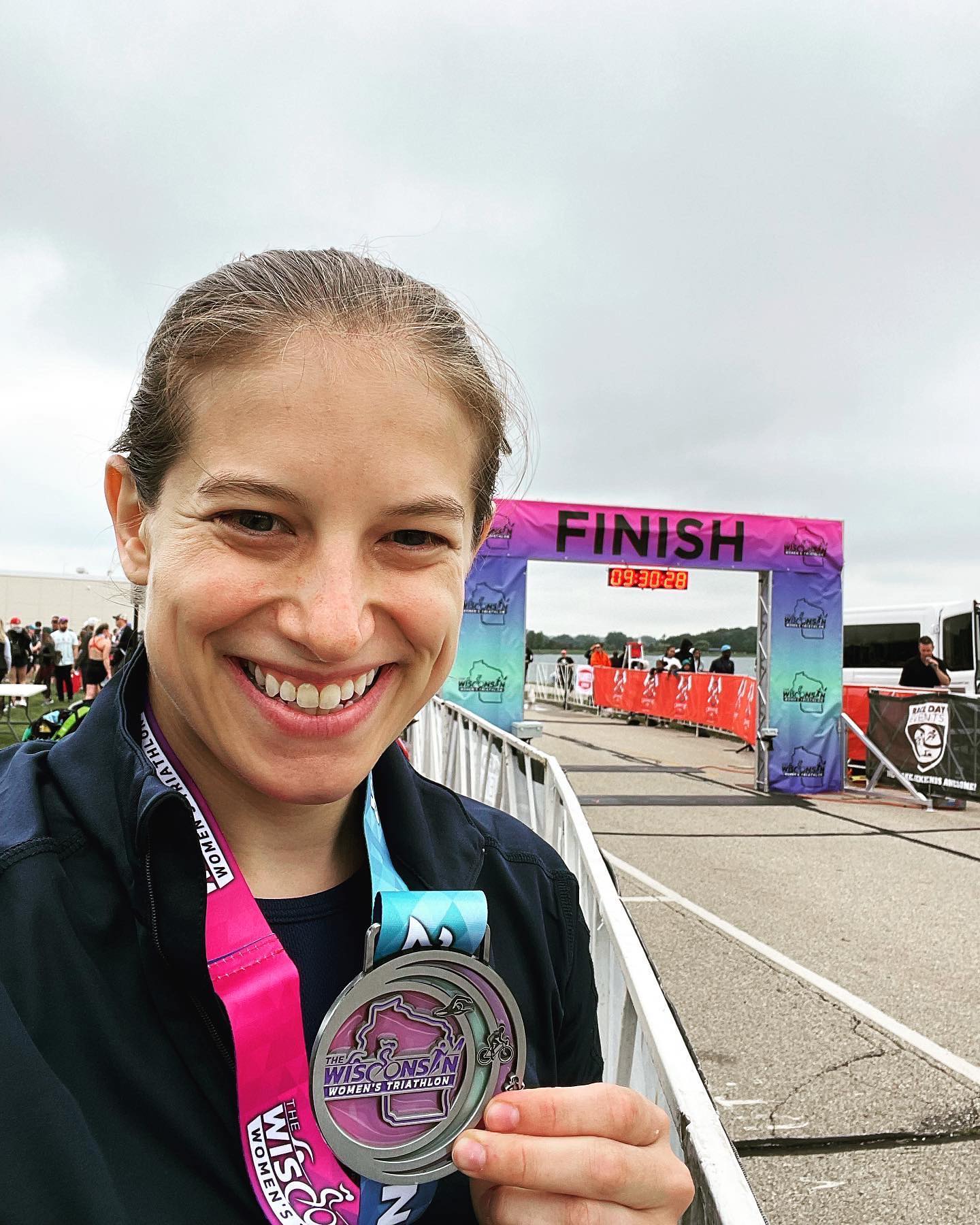 Took a break from working medical tents to compete in the Wisconsin Women’s Triathlon this weekend. All smiles for a great race.
📸 by Focal Flame Photography