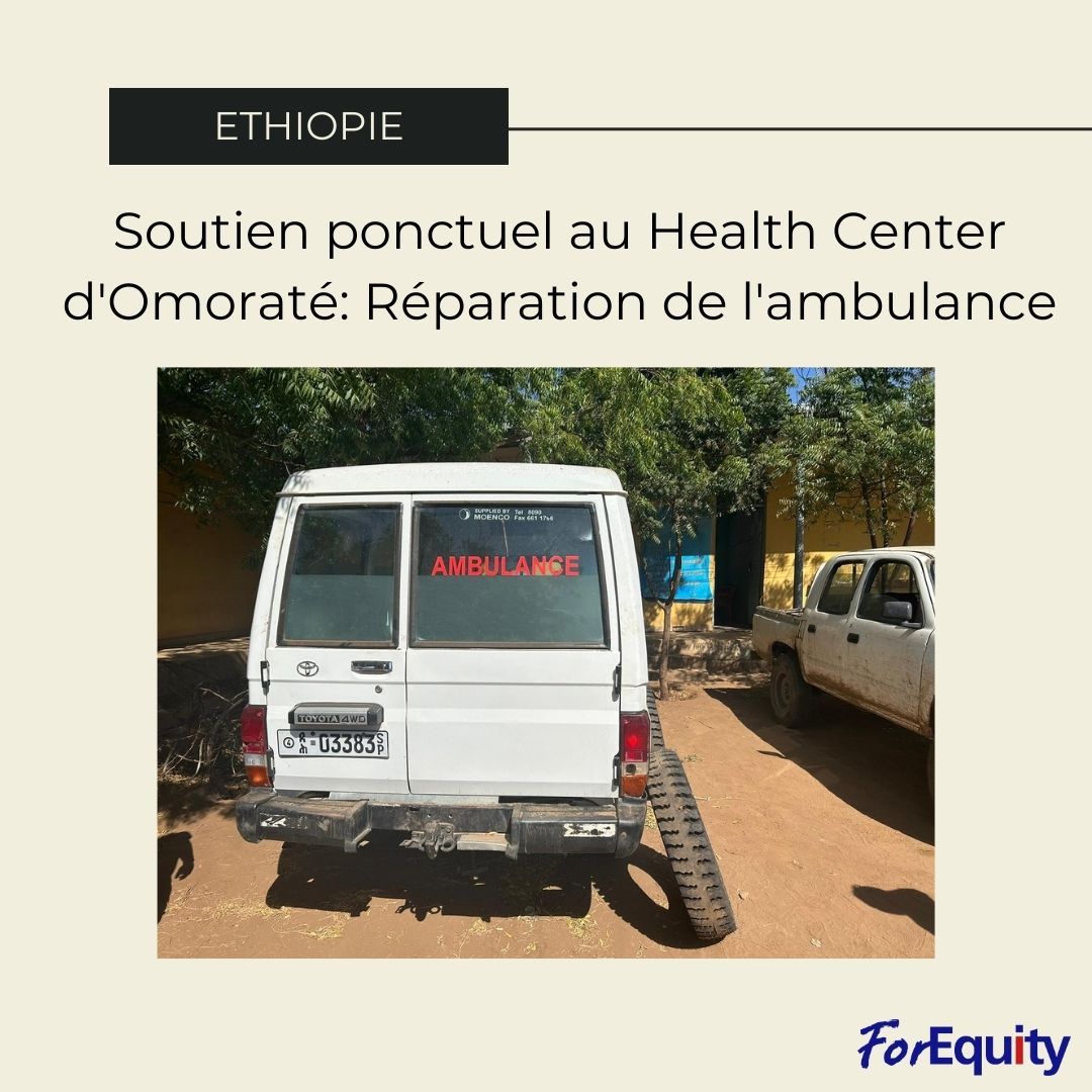 Une petite aide ponctuelle pour le Health Center d'Omoraté 🤝