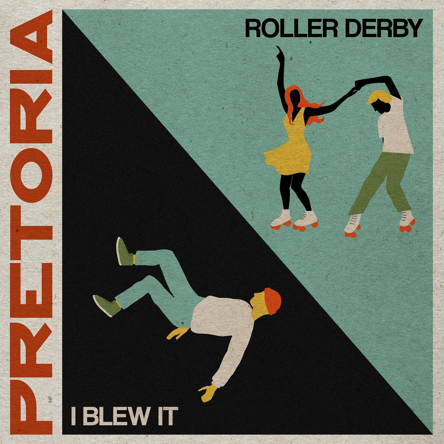 TB to designing Cover Art and Merch for @pretoriamusic’s double release of “I Blew It” & “Roller Derby” 🛼
🎭“These songs have been around almost as long as this band has, and we’re so stoked to finally share them with you guys. They’re two sides of the same coin and we always felt we couldn’t put one out without the other, so it’s a double release day!”
Rising from Grand Rapids is one of Michigan’s fastest-growing indie acts: Pretoria has been pumping out one sunny, heartfelt track after another. The band’s fresh rendition of the jangle-pop, indie-style, continues to catch on with grooves like Gently, Skinny Dip, and Expert. ☁️
#pretoria #indierock #newmusic #grandrapidsmichigan #michiganmusic #newmusic #indierock #janglepop #indiepop #alternativemusic #alternativerock #surfrock