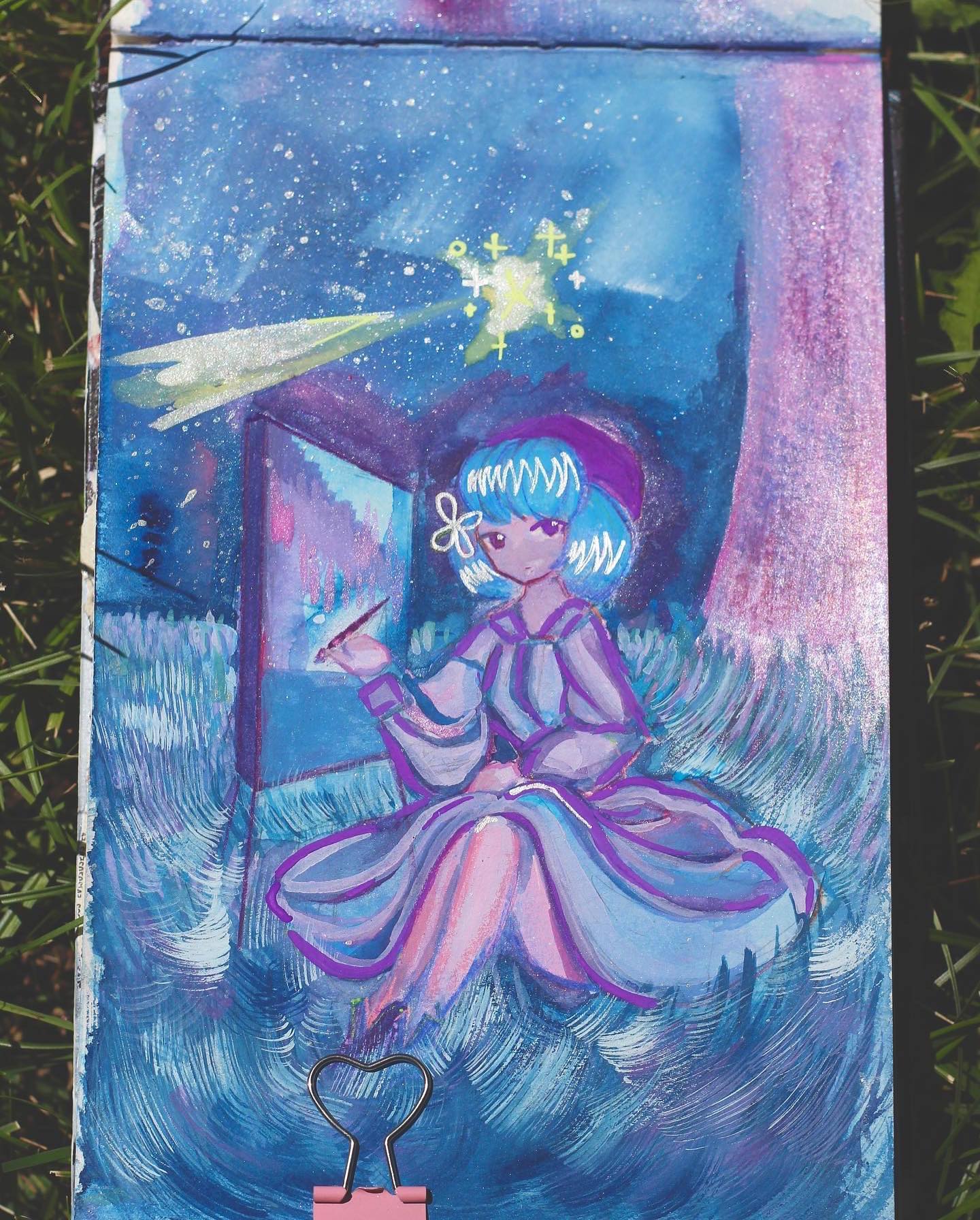 griseo from @honkaiimpact3rd , very proud of how the grass looks, very fluffy:)
#sketchbook #gouache #honkaiimpact3 #griseo #artistsoninstagram #hi3