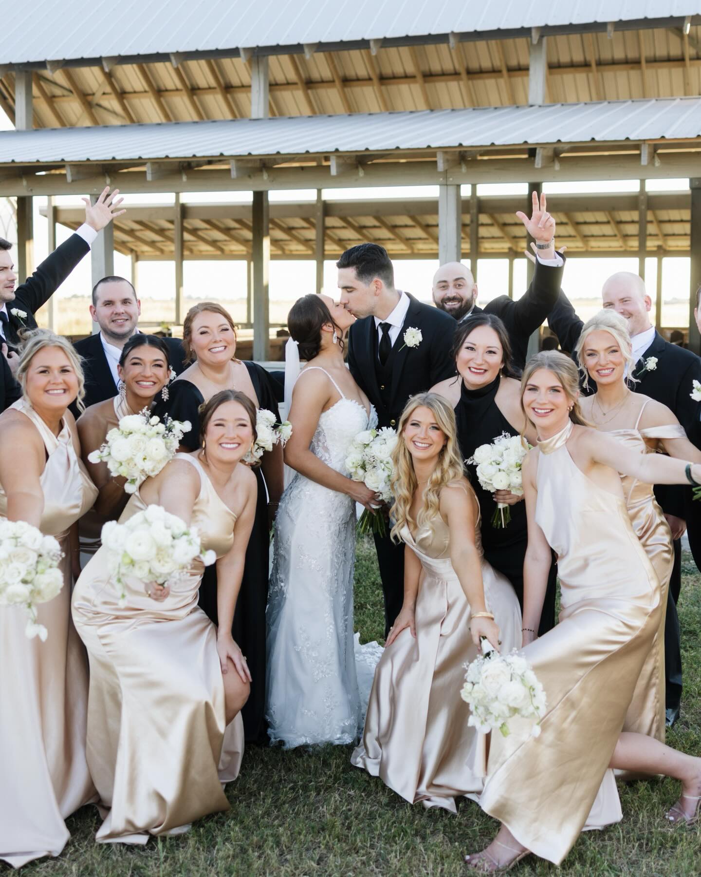 Your people make the day and we make sure every moment with them is unforgettable!
From getting ready with your best friends to celebrating alongside your entire crew, your wedding day should feel effortless, fun, and completely you. We’re here to bring it all together so you can soak in every laugh, every hug, and every memory.🤍
Now booking couples ready to celebrate big and say “I do” surrounded by their favorite people✨
Venue: The Allen Farmhaus-@theallenfarmhaus
Wedding planner: Team One Luxury Events-@teamoneluxuryevents
Photographer: Jay Kazen- @jkazen
Floral: Oakleaf Florist - @oakleaf_florist
Hair and Makeup: Jolie Belle- @joliebelle.beautybar
#weddinginspiration #weddinggoals #newbraunfelsweddingplanner #newbrides #weddingcollection