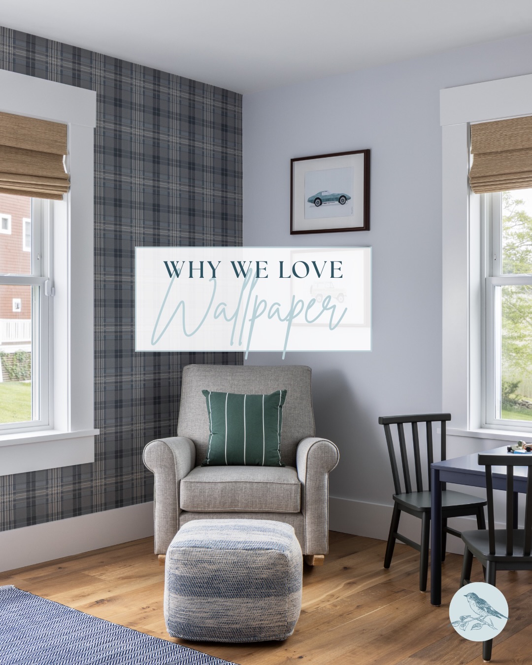 Wallpaper is one of our favorite ways to bring personality into a space. Whether it’s a quiet texture or a bold statement, it adds depth, interest, and a layer of detail that paint alone can’t always achieve.