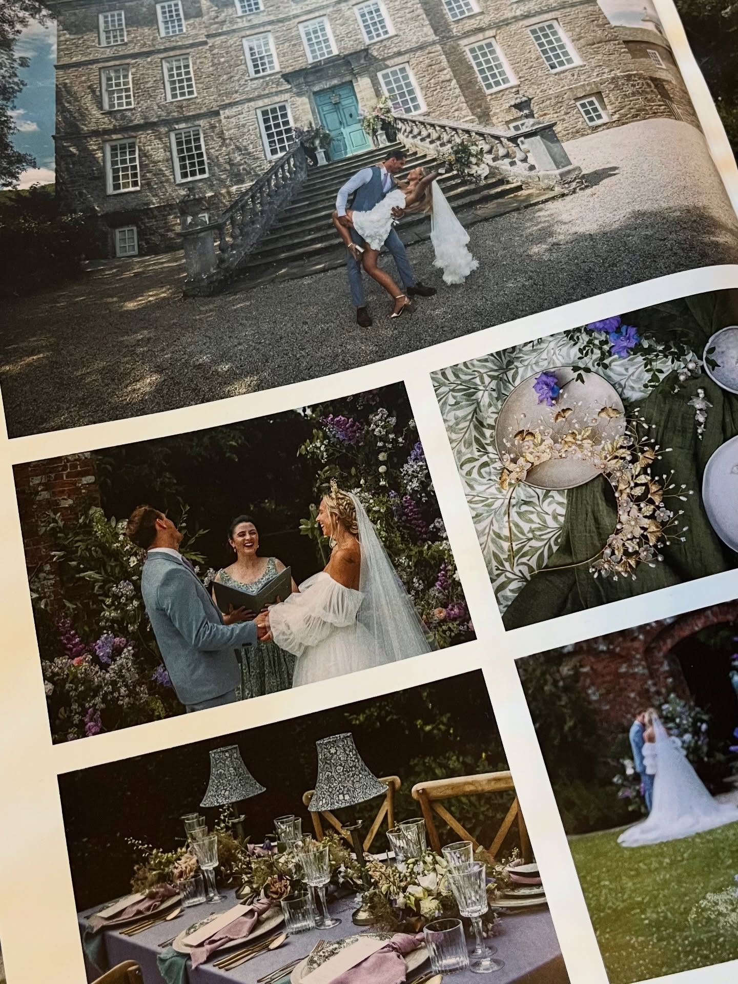 ✨ Magazine Feature ✨ I'm so delighted to have been featured in this month's issue of @wedmagazine both as a wedding celebrant and a bridal accessories designer! @claireaustinengland 🤍 The feeling of seeing my work in print with never get old! 😍 I've got all of my magazine features stacked up on our bookcase in the dining room to treasure forever ✨
#featured #recommendedsupplier #weddingcelebrant #bridalaccessoriesdesigner