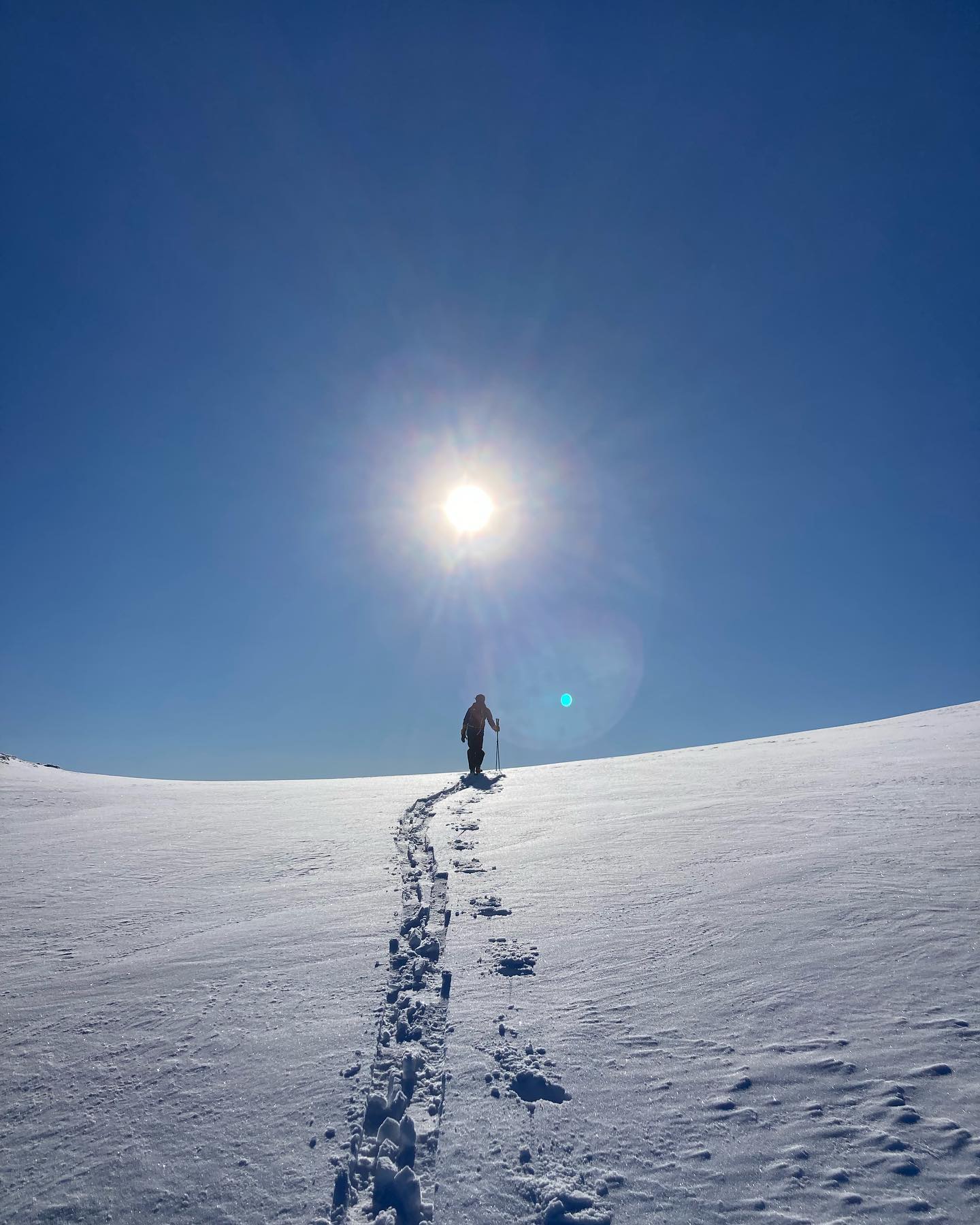 Fortsatt bra føre i Sogn for den som leter🌞❄️
Per i dag har vi problem med et vedvarende svakt lag i snødekket. Dette ble dannet etter forrige ukes klarvær og består av nær-overflate kantkorn eller overflaterim. Problemet finnes i enkelte heng, hovedsakelig i ø,sø og s der vind har dannet flak over det svake laget. Der en ikke har bundet flak over det vedvarende svake laget er ikke skredproblemet tilstede. Denne type skredproblem må derfor bestå av et flak, et svakt lag og en gliflate. Disse tre komponentene er oppskriften på flakskred.
#flyytguiding
#backcountryskiing
#snøskred
#skred
#topptur
#nortind
#skivegleder
#fjelletsfagfolk
#varsom
#regobs
#snøkjennskap
