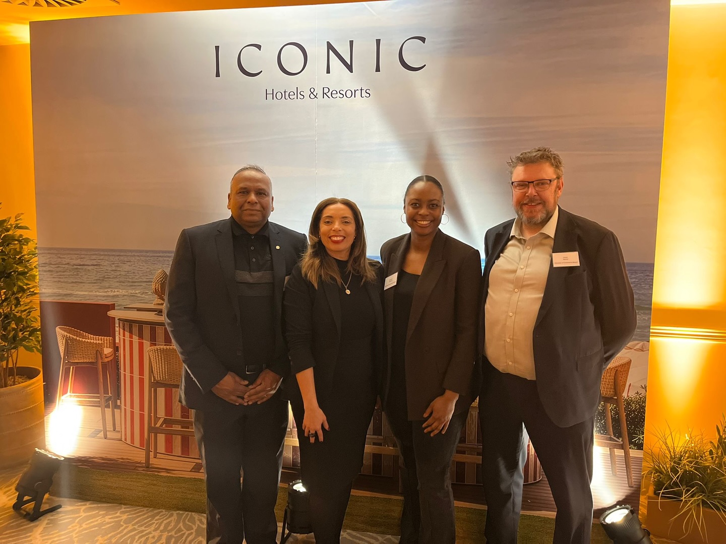 A fantastic evening with champagne and theatre at a truly special event hosted by @iconichotelsresorts_ at the @strandpalace Hotel.
A big thank you to Nicole Williams, National Director, for the kind invitation and warm hospitality. It was a pleasure for our board members John Cripps, Michael Ramlakhan, Gavin Barker and Monisha Robinson to attend and experience such a memorable occasion.
An inspiring showcase of some of Iconic Hotels & Resorts hospitality brands, bringing together heritage, luxury, and innovation in one room. Events like this truly highlight the power of connection within our business community.
#Networking #Hospitality #BusinessCommunity #Partnerships #LondonEvents