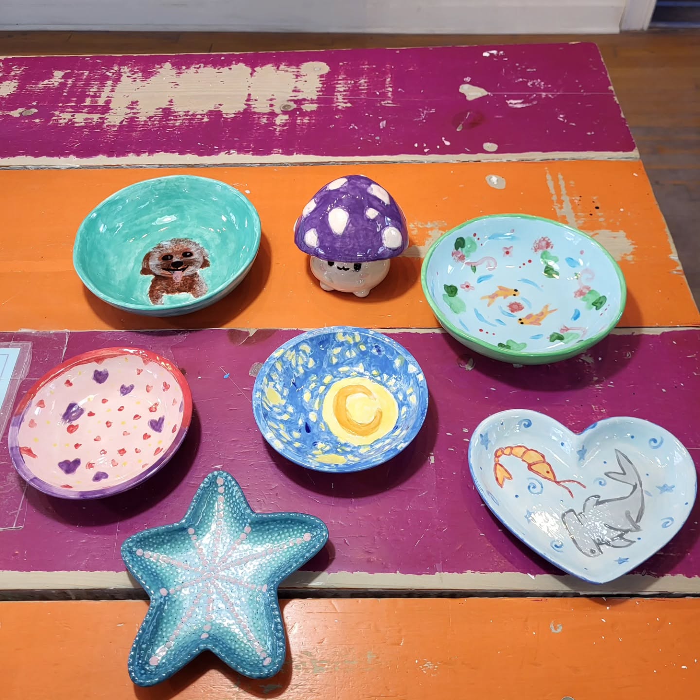 We are sooooooooooooo looking forward to having you in next week so thought you deserved a little inspiration ❤️
Remember to call to book a table to start your creative adventure with us 🎨
#allfireduppaintableceramics #thingstodotoronto #torontowest #torontomoms #etobicoke