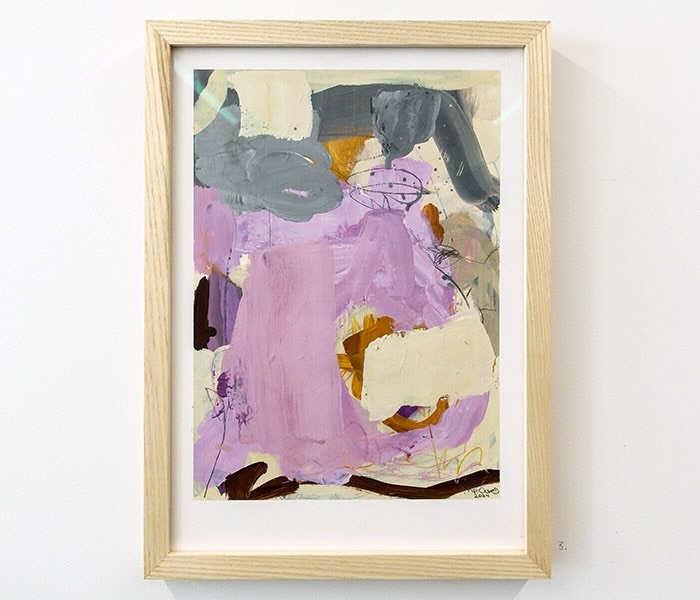 Summer Crush can be viewed at @railwaystreetstudios until Saturday at 4pm. I will be there tomorrow morning from 10-1pm, come for a coffee, a chat and I might tell you the story behind this painting 🌸 #newmarketart #railwaystreetstudios #nzartcommunity #nzartcollectors #danishartist. photo credit to @artsdiary.co.nz Ash frame made by @scandiclimited