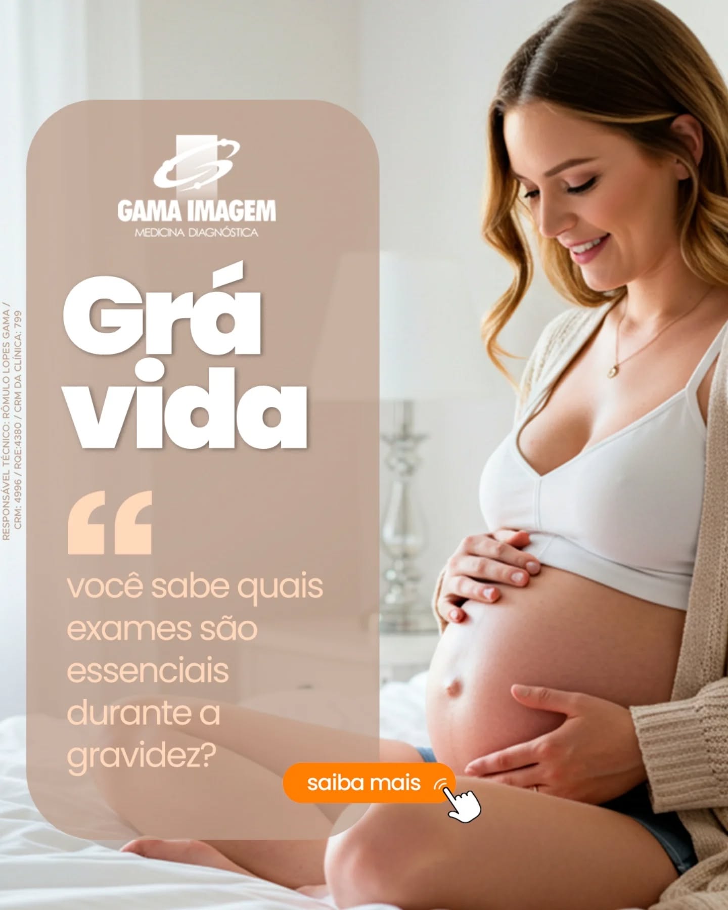 A gestação é um momento único e cheio de cuidados.
Alguns exames são essenciais para acompanhar o desenvolvimento do bebê e garantir a saúde da mãe durante toda a gravidez.
Compartilhe com uma gestante que precisa saber disso.