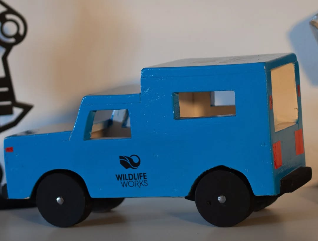 Did you know that we have a workshop department at our Kasigau Project in Tsavo? This toy truck, dubbed the “Rukinga Truck,” was handcrafted by our workshop team using scrap wood. Built entirely from scratch, we present to you the creativity and craftsmanship of our workshop team. It’s more than just a toy, but a decorative piece. For us, it’s our symbol of dedication to sustainability and upcycling. Find us @nairobi_street_kitchen and grab yourself this beautiful work of art.
#Sustainability #Upcycling #Handcrafted #MadeFromScrap #craftsmanship