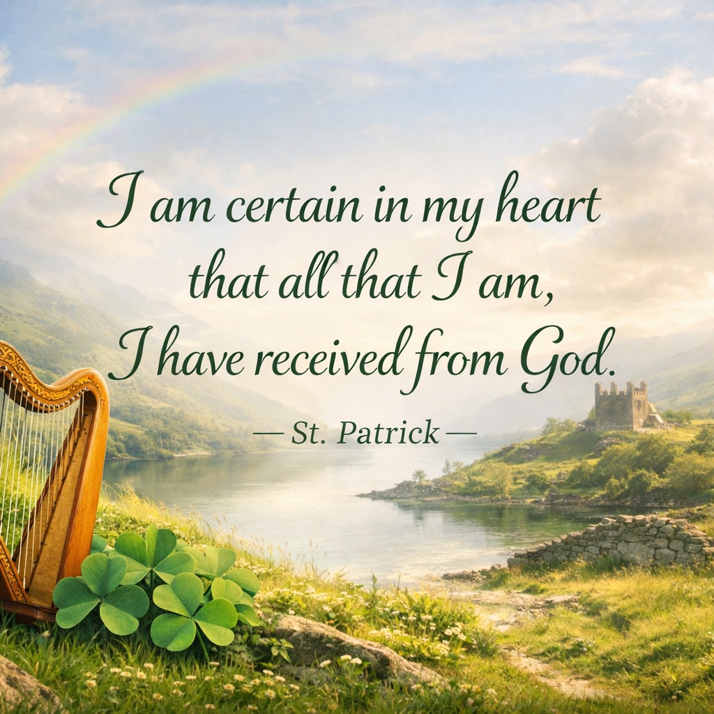 Happy St Patrick’s day ☘️ This year for the first time I’ve read Patrick’s testimony - his story that he wrote about how he came to God and how that changed his life. And as a result the lives of the Irish people. You can read his testimony on @thepatrickstory , and I’ll pop a link to it in my story too.
#stpatricks #stpatricksday🍀 #stpatrick #stpatricksday #stpatricksday2026