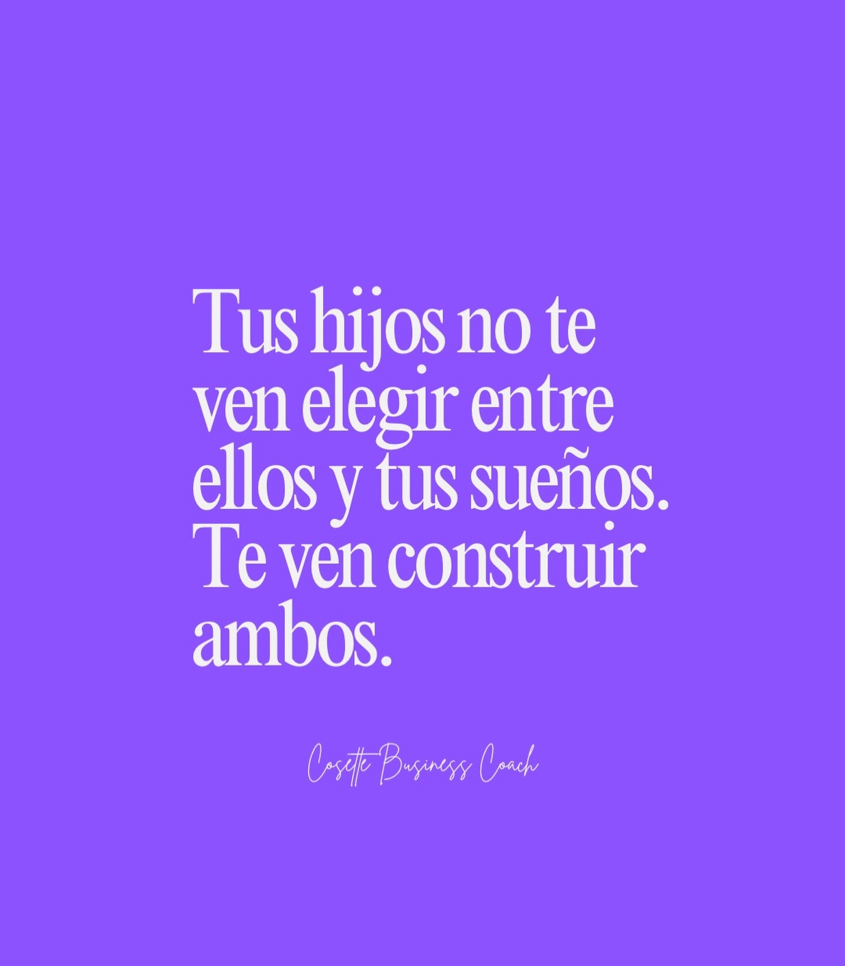Si eres mamá y estás construyendo algo grande… este es tu recordatorio:
estás rompiendo patrones. 💫
#MamáEmpresaria #LatinaBoss #LifeIntegration #MujeresEmpoderadas #NegociosConPropósito
