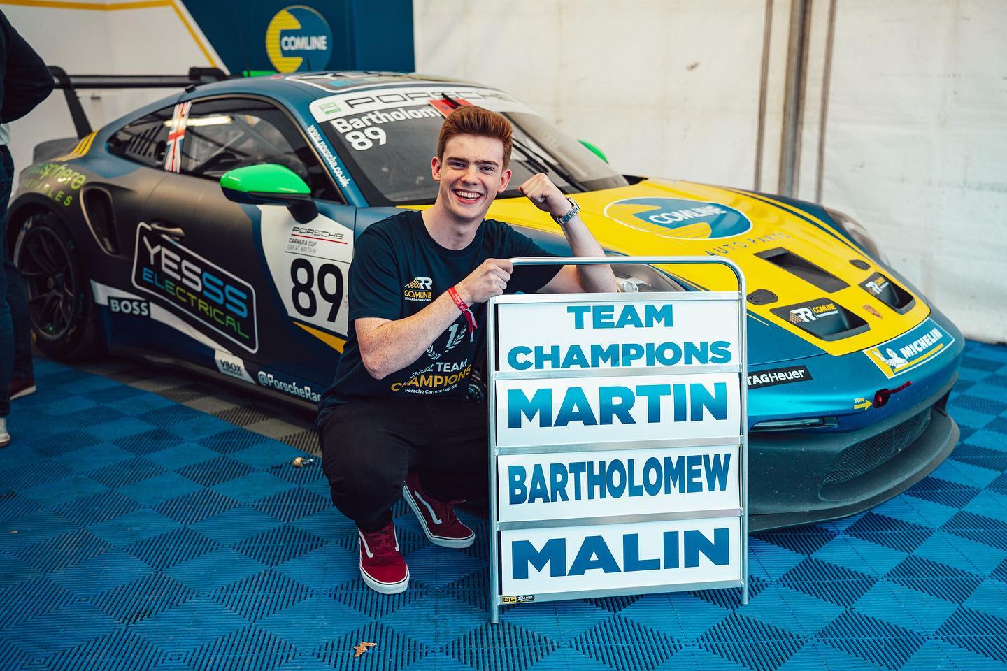 @richardsonracing TEAM CHAMPIONS 2022!!
Well it’s been a rather unusual year for me - from missing out getting on the grid in Carrera Cup, to being a “super-sub” for three race weekends. I did three race weekends more than I expected this year, and with that, we managed to clinch the Teams Championship by 9 points!! It was so close in the end, but it was testament to @jbartholomew_r and @willmartinracing results throughout the year, alongside the amazing determination from the team at @comline_auto_parts @richardsonracing.
It has been an utter privilege to be back on the grid this year, even if it was only for three rounds… but boy, did we make them count!
Thank you to everyone at @richardsonracing, @comline_auto_parts and @yesss_electrical for making this happen and putting together such a strong package, race after race. Thank you to @jbartholomew_r and your family for allowing me to fill the seat while you were away, it was great to see you back after your accident! And thank you to @willmartinracing for being such a sterling team mate - it’s a shame we didn’t bag the drivers title this year, but you sure showed them all that you’re worthy of it.
And finally, thank you to each and every one of you who has supported me on this journey, even if it hasn’t always been plain sailing. Special mention to my amazing girlfriend @alicer90akb for supporting me throughout, racing or not, even if she’s going through one of the toughest times anyone can imagine. You are amazing and I am so proud of you, keep pushing bub❤️
For now, it’s back to where we were at the start of the year - let’s go and find some sponsorship, and give the 2023 Porsche Carrera Cup GB a real good go.
Let’s do this 💪🏼🏁
#porsche #carreracup #carreracupgb #porschecarreracup #porschecarreracupgb #porsche911 #911gt3 #911gt3cup #porschegt3 #992gt3 #racing #racecar #winners #champions #toca #btcc #richardsonracing #comline #yessselectrical #joshmalin #joshmalinracing