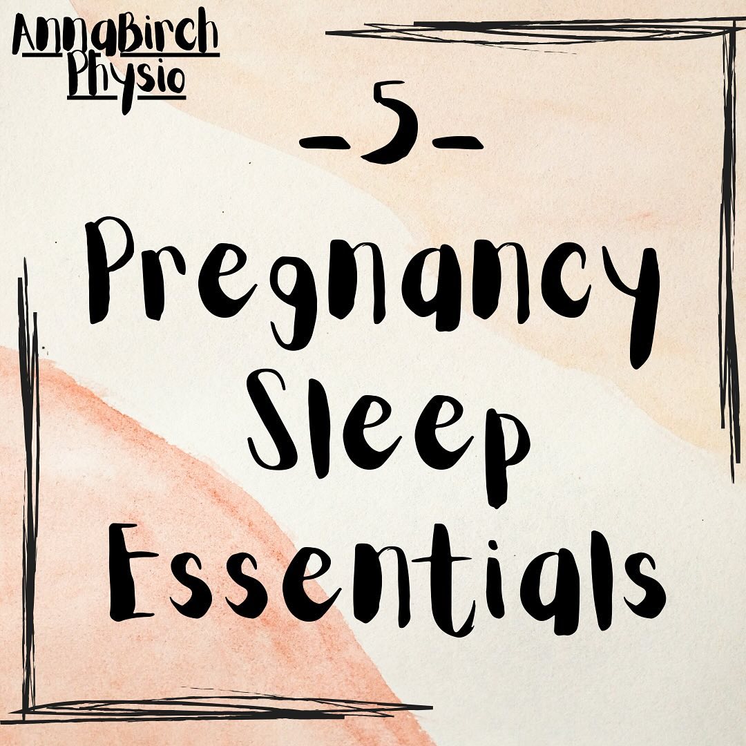 Are you pregnant & uncomfortable at night? Check you are doing these 5 tips…cushioning & support are really key. And it’s a MYTH that sleeping on your right side is unsafe, if you are uncomfortable sleeping on your left then it’s ok to change sides. Try optimising the sleep you are getting, even if you are being woken in the night - a cool & dark room, and daily exercises can be helpful!
If it’s pain that’s disturbing you sleep - physio can be helpful so please get in touch! DM or email me or book via my website or ‘book here’ link in highlights.