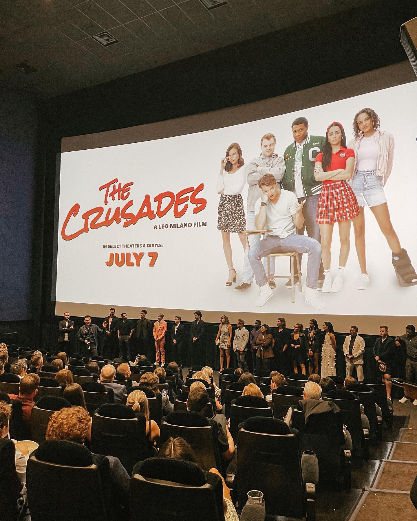 Gather’s first movie premiere! 🎬🍿 @thecrusadesfilm came out last year and we had the pleasure of being involved with the red carpet, screening, and premiere party. What a blast!