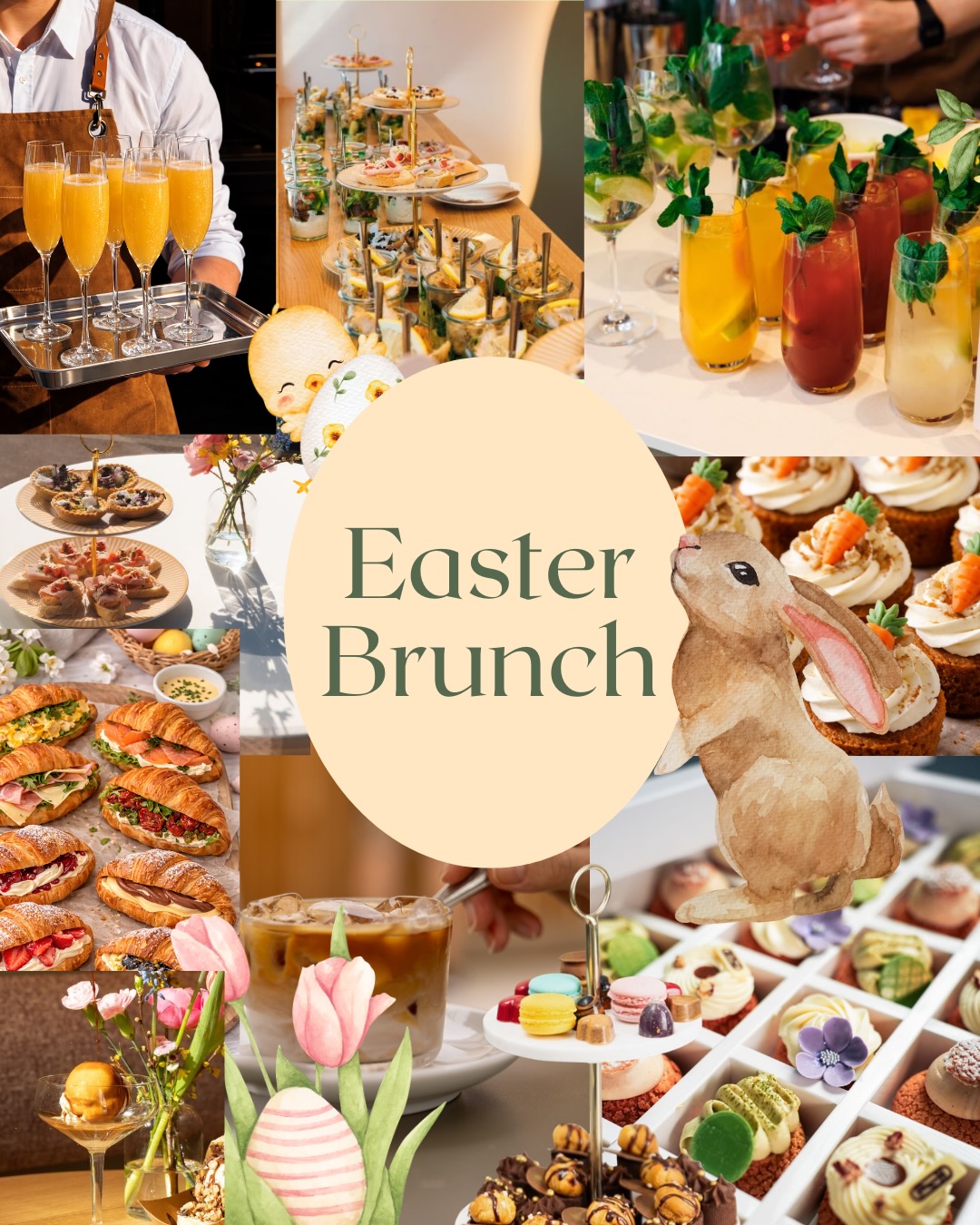 So könnte euer Oster-Brunch aussehen:
☕️ Oster Kaffee Specials mit Eierlikör
🍹 Mimosas, Aperitif & hausgemachte Limonaden
🥐 Eine große Auswahl an Croissants & Quiche
🥕Karotten Küchlein
🧁 Petit Fours - Oster Edition
Wir kümmern uns um alles, damit ihr einfach genießen könnt.
Macht den Frühlingsstart und die Osterzeit besonders
- mit einem Brunch, der in Erinnerung bleibt.
📩 Jetzt anfragen & Termin sichern:
office@cincincatering.com
#catering #wien #brunch #kaffee #mimosa