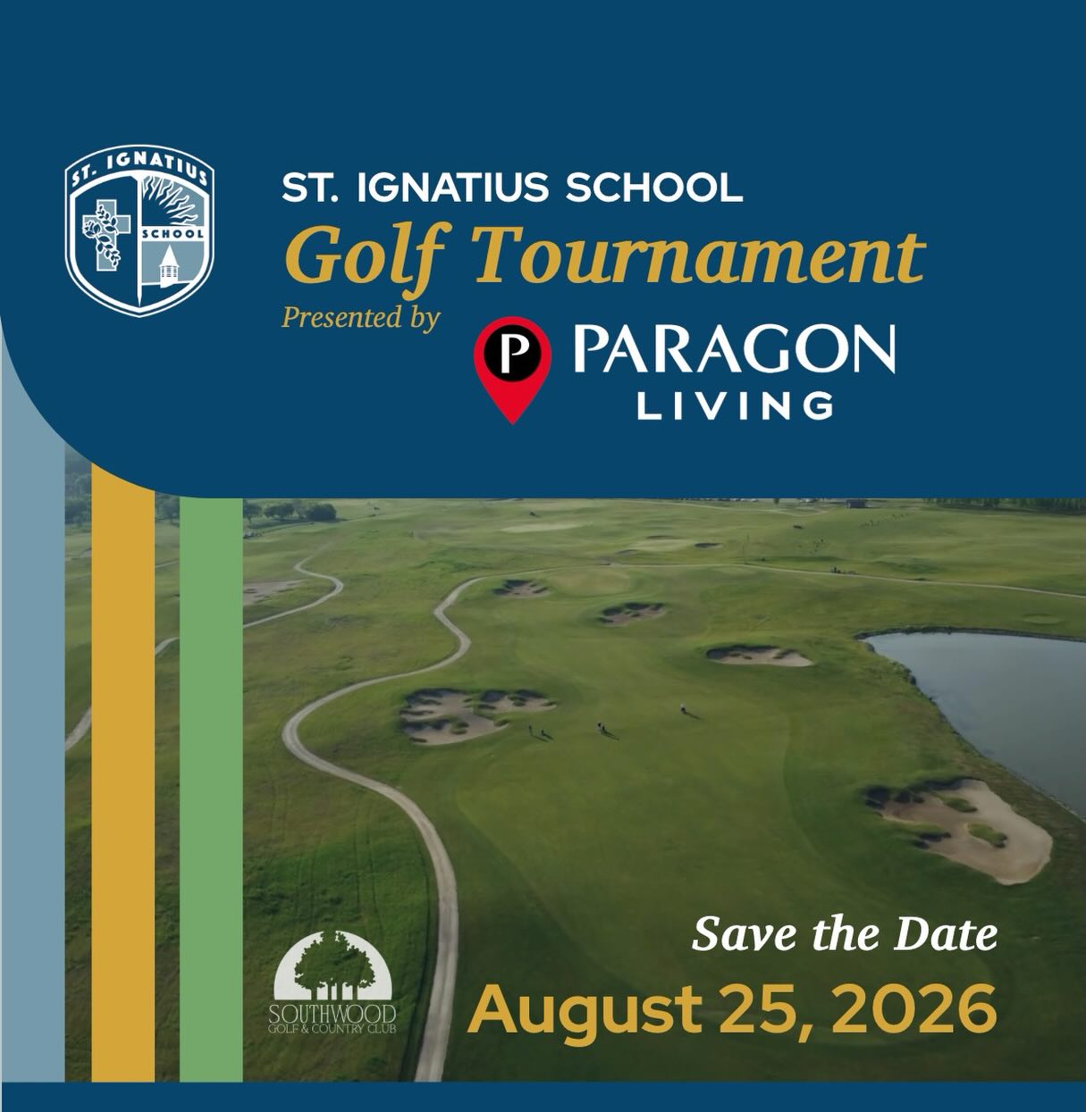 MARK YOUR CALENDARS! 🗓️ Rally your foursome. Save the date: August 25, 2026
The St. Ignatius Golf Tournament, presented by Paragon Living, is back. It’s much more than just a round of golf. It’s one of the most fun days of the summer and a chance to come together, celebrate, and invest in our school.
Every swing, every sponsorship, every shared moment helps raise critical funds that support excellence in education at St. Ignatius School. Early bird registration opens soon, so stay tuned! There will be 40 spots at $200 per golfer. Regular registration is $225 per golfer. We’re back at stunning Southwood Golf & Country Club. You won’t want to miss this. 💙💛
#GolfTournament #SaveTheDate #CommunityStrong #lionsleadtheway @southwood1894 @paragon.living