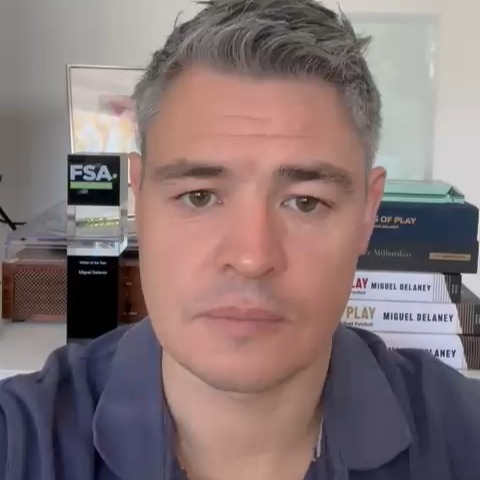 Our 1st Years are preparing for their Wicklow-Wexford Division Final against Gorey Community School on Monday and have received a motivational message of support from broadcaster and past pupil @migueldelaney ⚽️