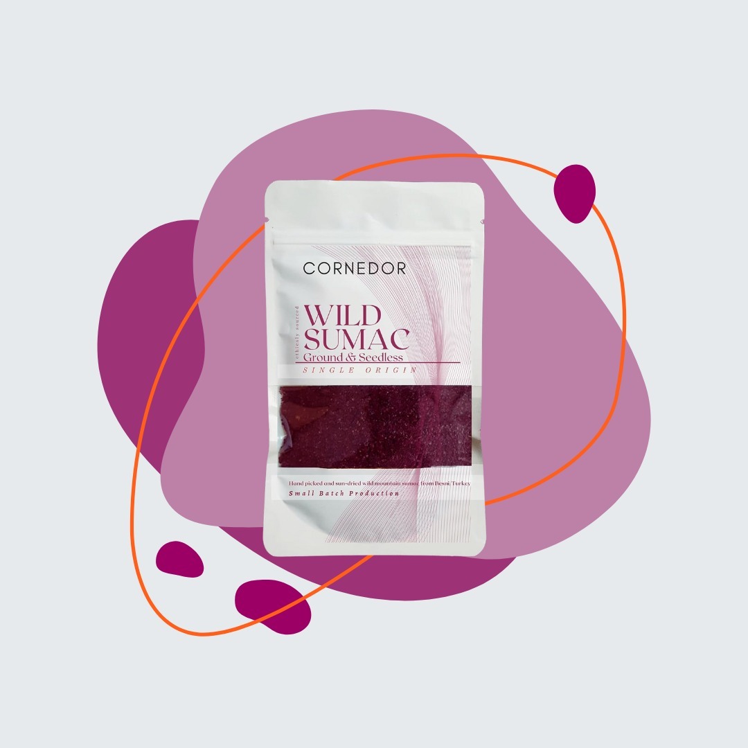 Wild sumac, with its bright crimson berries, comes from wild sumac bushes found in different parts of the world. The production of sumac spice begins with the careful harvesting of these little ruby-red jewels. Each berry is carefully picked from the bush, and it is their collective essence that gives this spice its distinctive and pungent flavour. Wild sumac, the vibrant and spicy spice made from the berries of the sumac bush, is a hidden gem in the world of culinary delights.