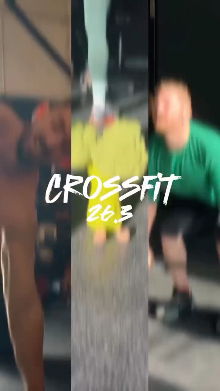 Green team for the CrossFit open 26.3 💚